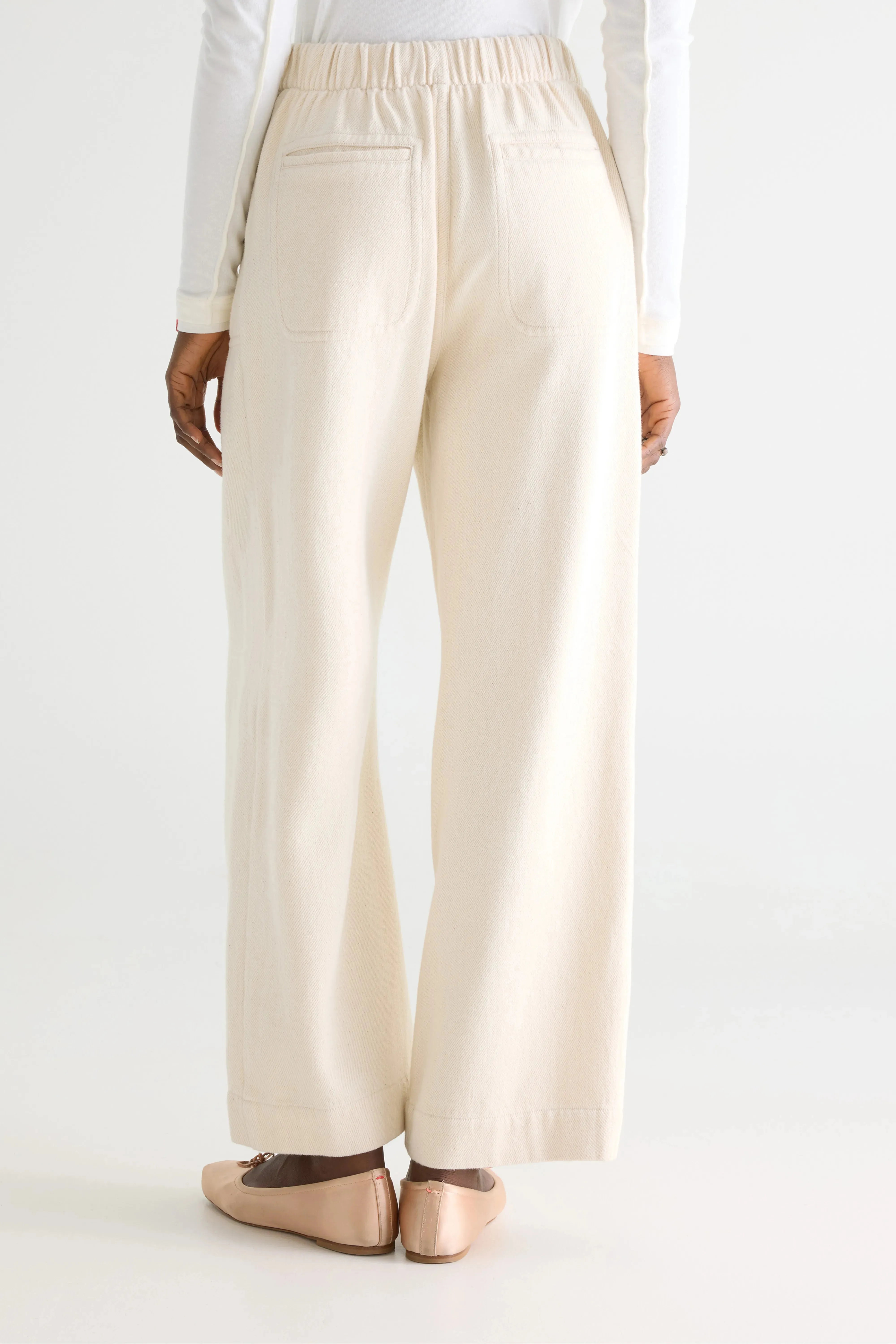 Juna relaxed trousers (261 / W / NATURAL) sold by Bellrose product image thumbnail 4