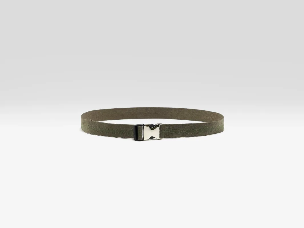 Farmy webbing belt (261 / W / ARMY) made by Bellerose
