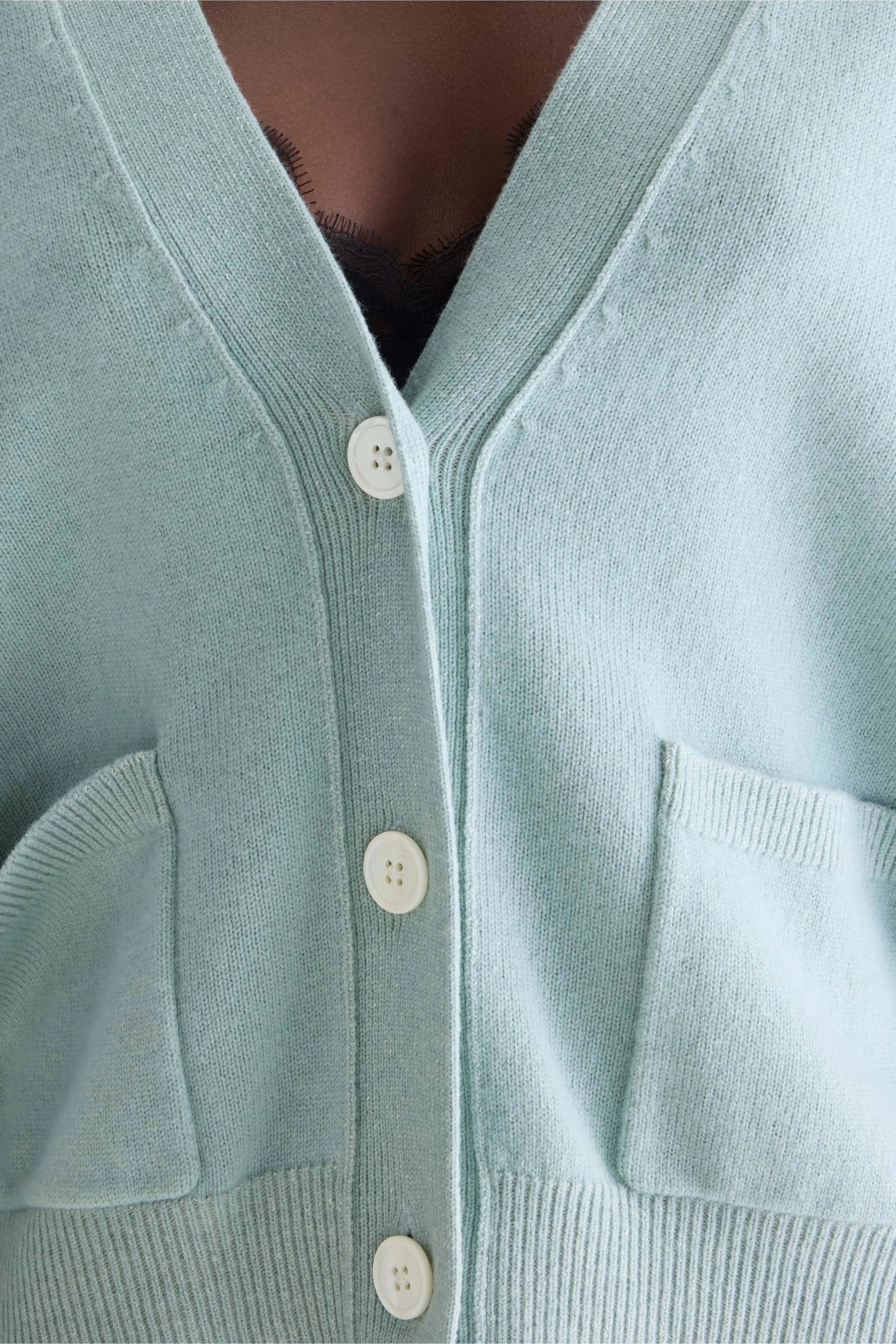 Gakkin boxy cardigan (261 / W / JADEITE) sold by Bellrose product image thumbnail 5