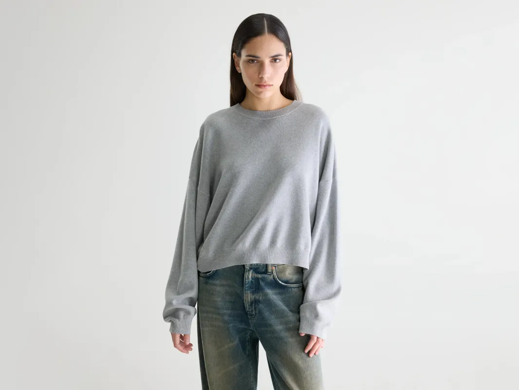 Angum relaxed sweater (261 / W / H. GREY) sold by Bellrose