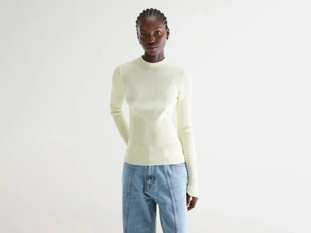 Aduard slim sweater (261 / W / LIMELIGHT) sold by Bellrose