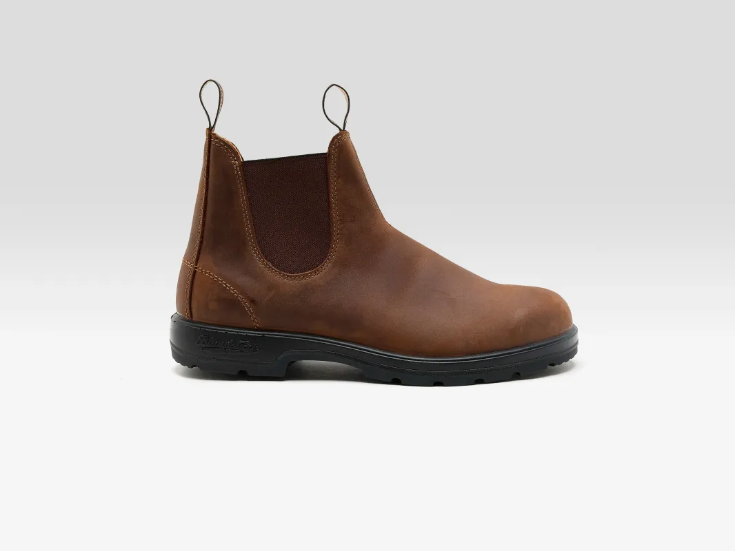 2544 Classic Chelsea Boots for Men  (261 / M / BROWN) sold by undefined