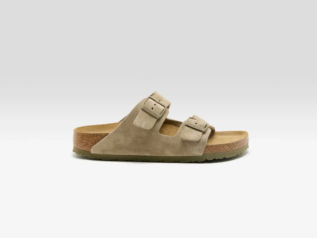 Arizona Suede for Men (261 / M / LIGHT KHAKI) made by Birkenstock