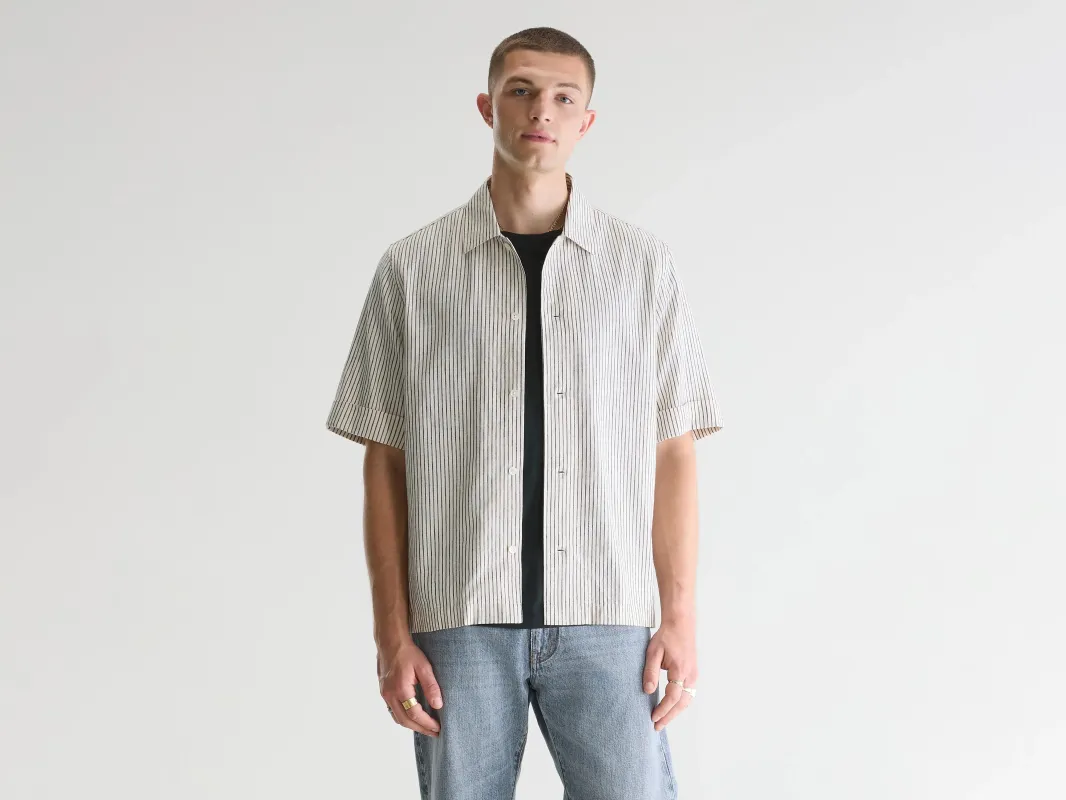 Flint striped shirt (261 / M / STRIPE A) sold by Bellrose