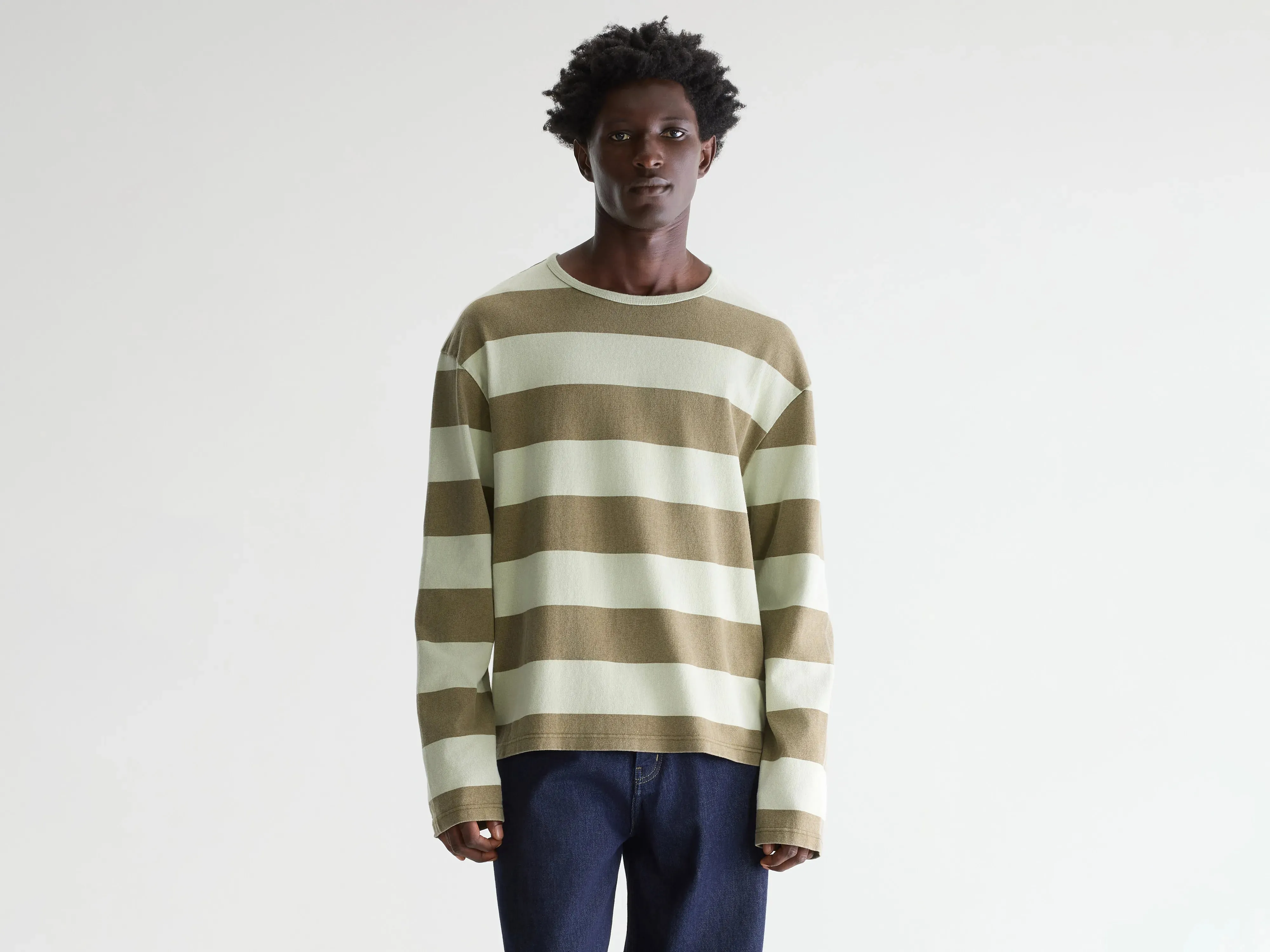 Fuller long-sleeve t-shirt (261 / M / STRIPE C) sold by Bellrose