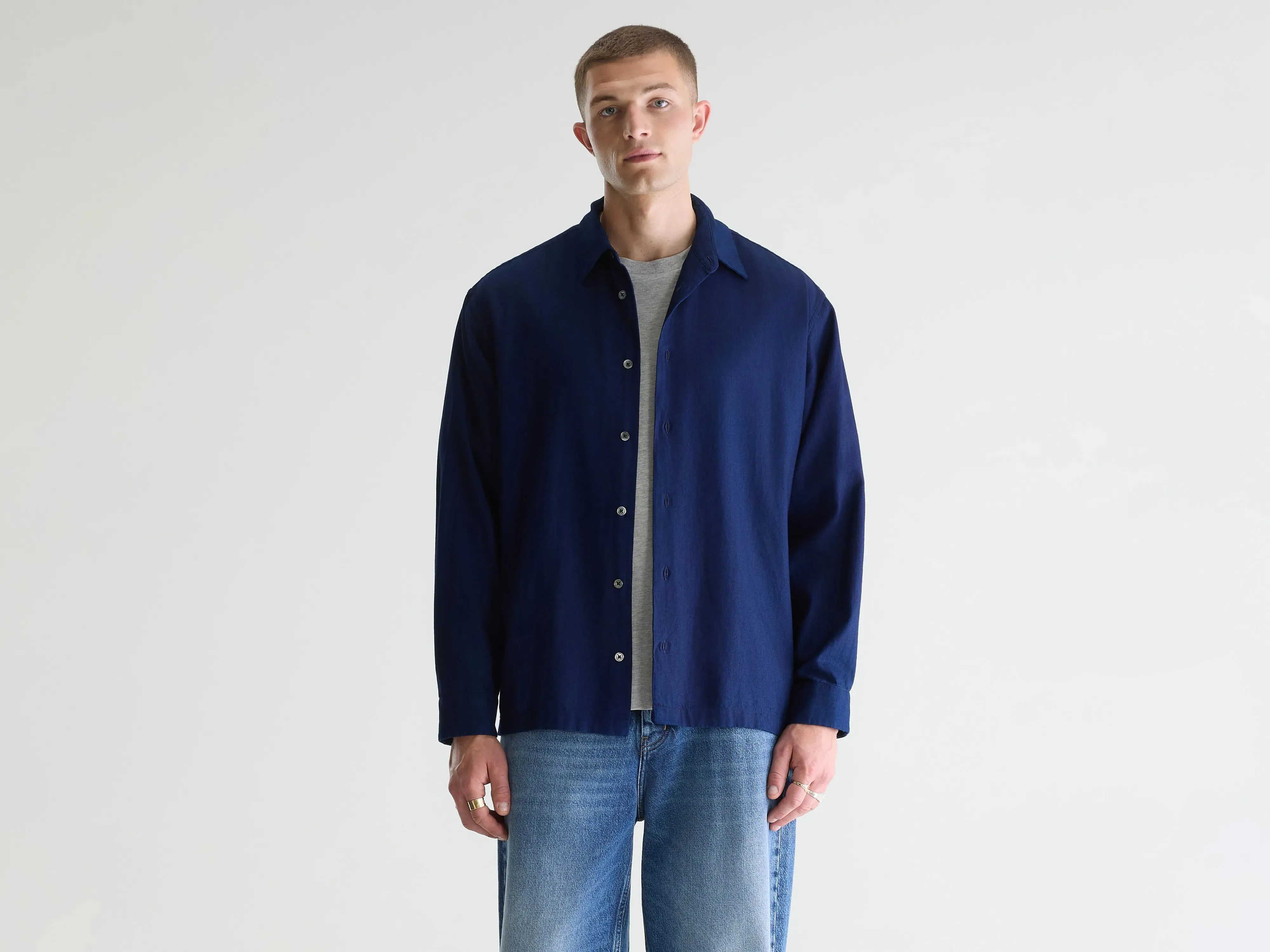 Flip relaxed shirt (261 / M / INDIGO) sold by Bellrose