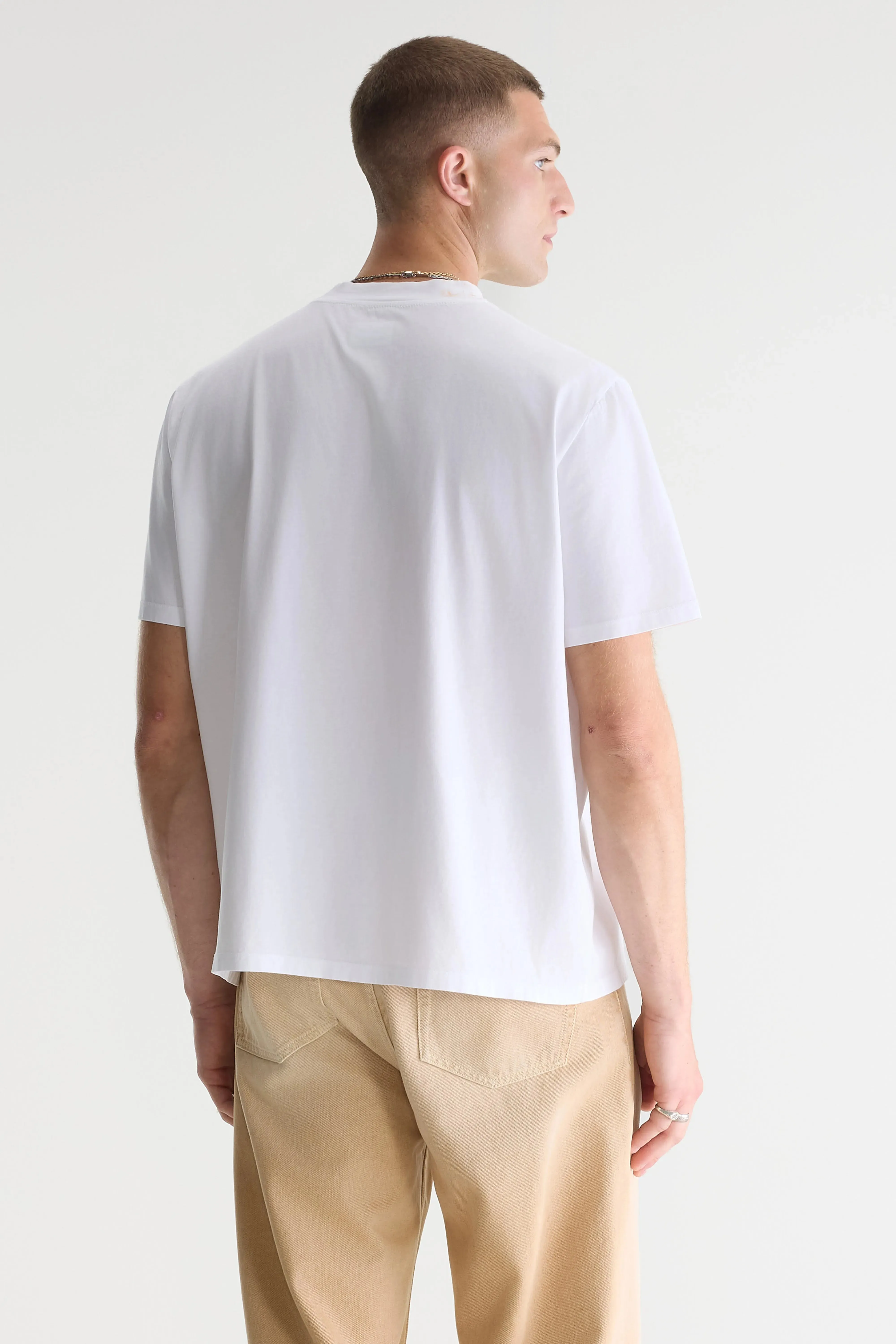 Video relaxed t-shirt (261 / M / WHITE) sold by Bellrose product image thumbnail 5
