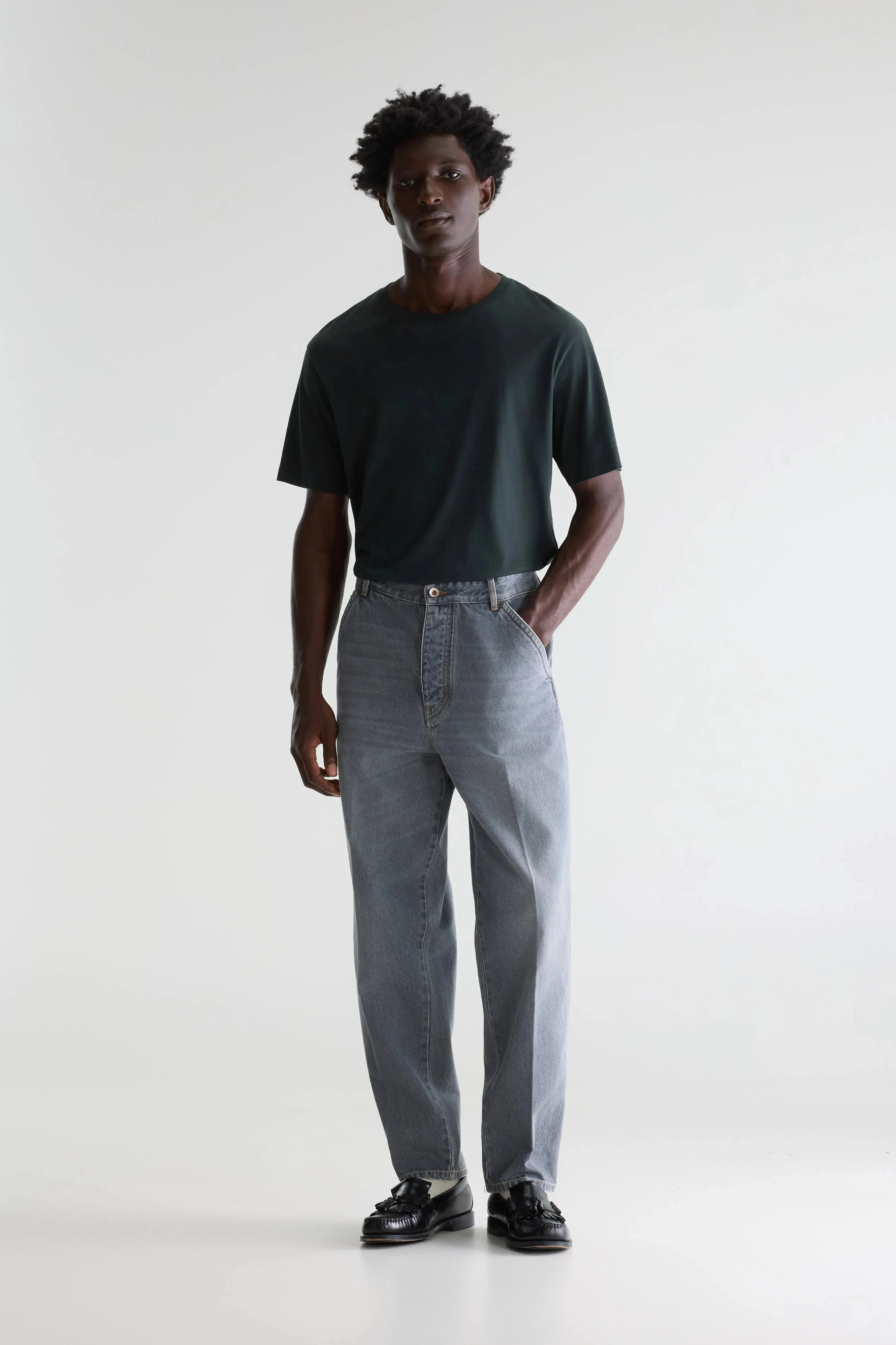 Prior relaxed trousers (261 / M / USED GREY) sold by Bellrose product image thumbnail 2