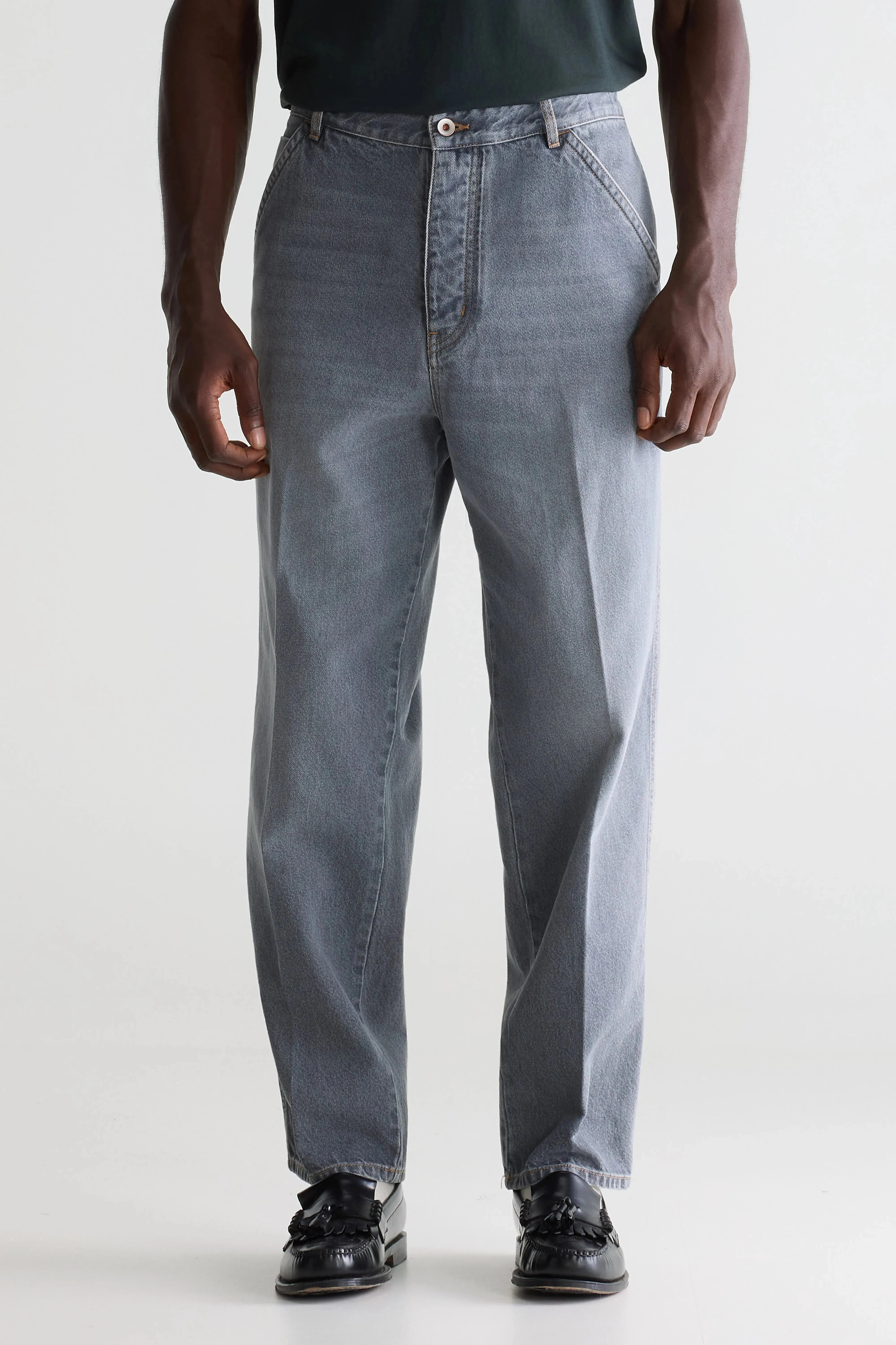 Prior relaxed trousers (261 / M / USED GREY) sold by Bellrose product image thumbnail 3