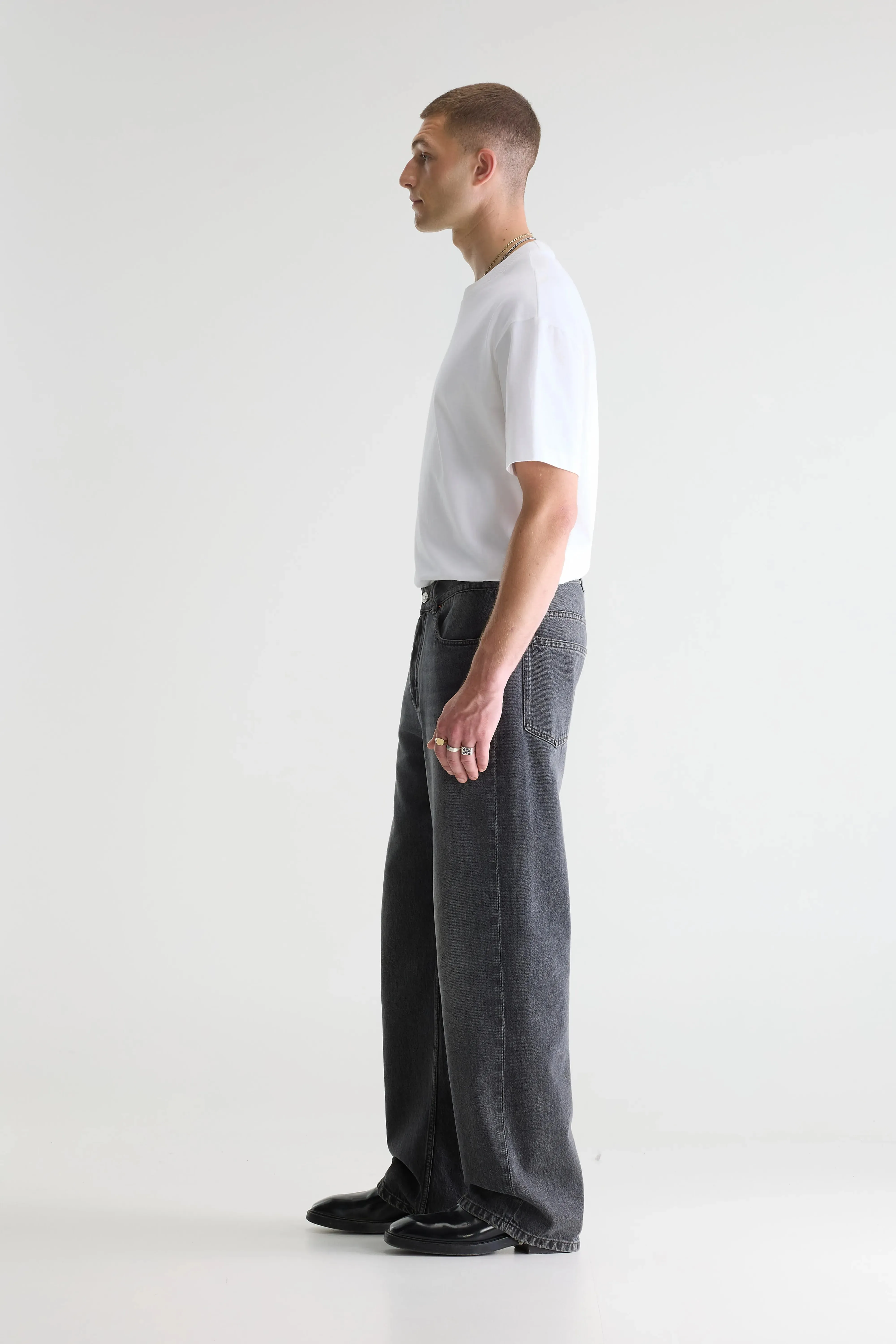 Denim N. 05 wide jeans (261 / M / BLACK STONE) sold by Bellrose product image thumbnail 4