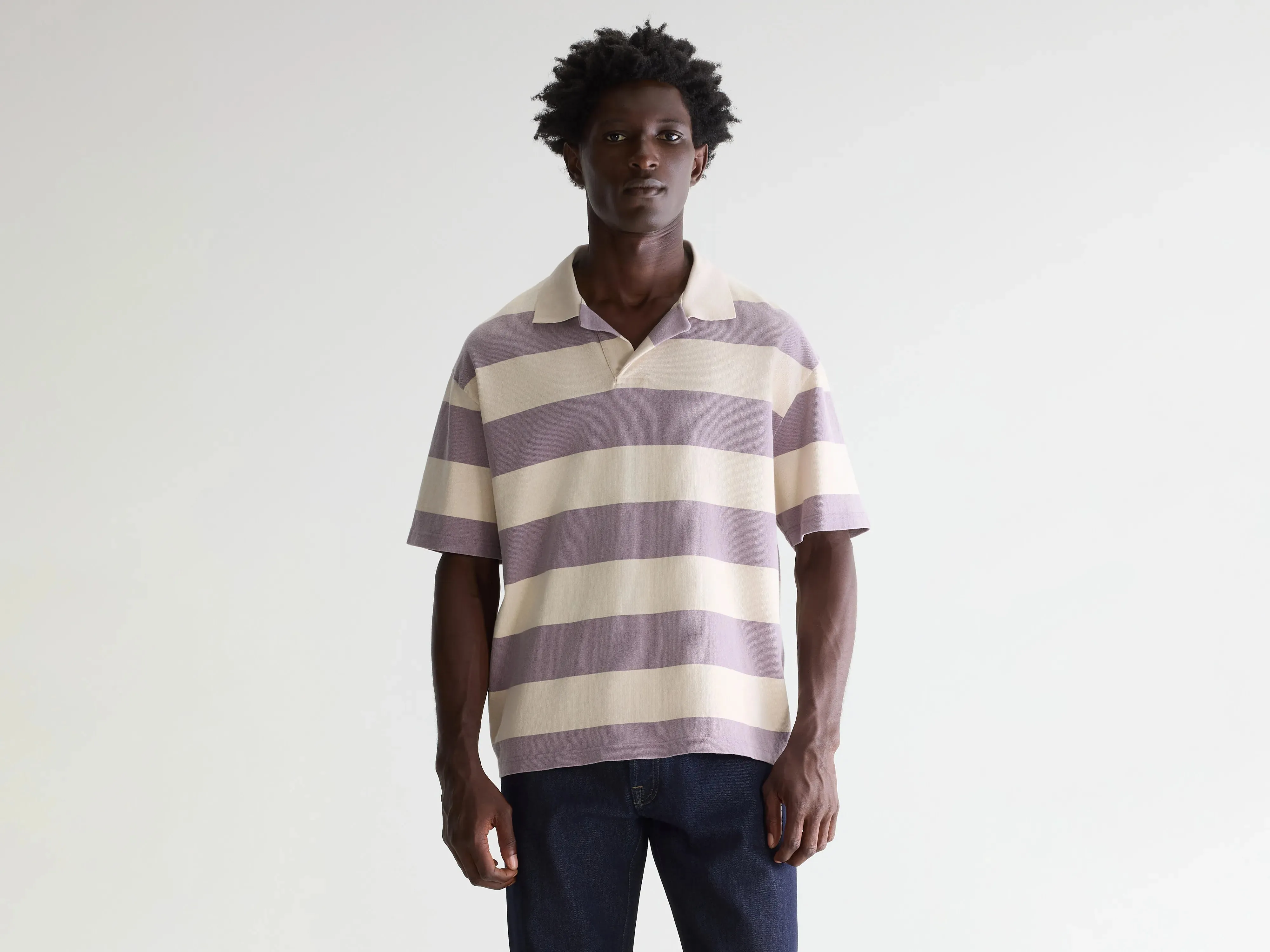 Forst short-sleeve polo (261 / M / STRIPE D) sold by Bellrose