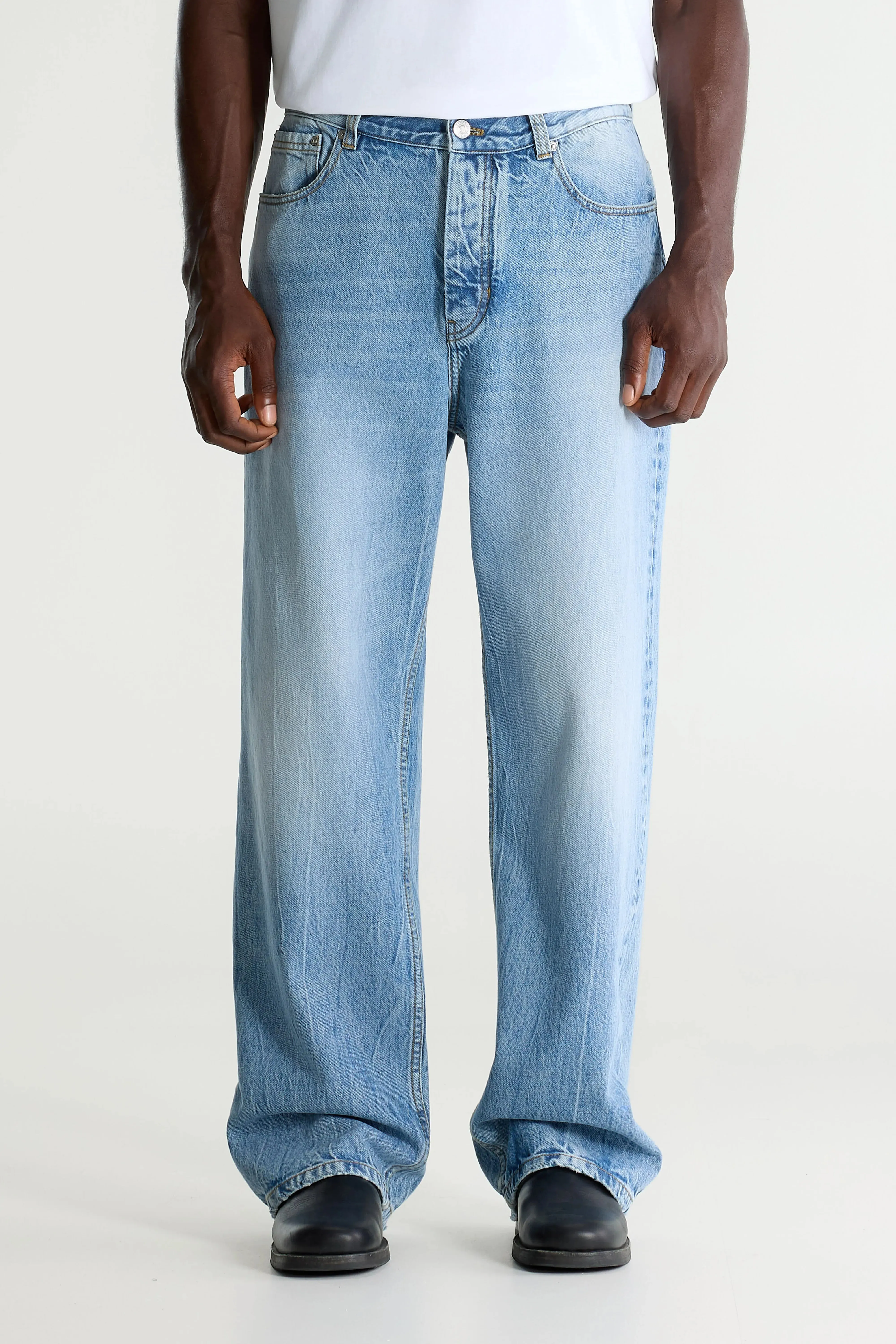 Denim N. 05 wide jeans (261 / M / VINTAGE BLUE) sold by Bellrose product image thumbnail 3