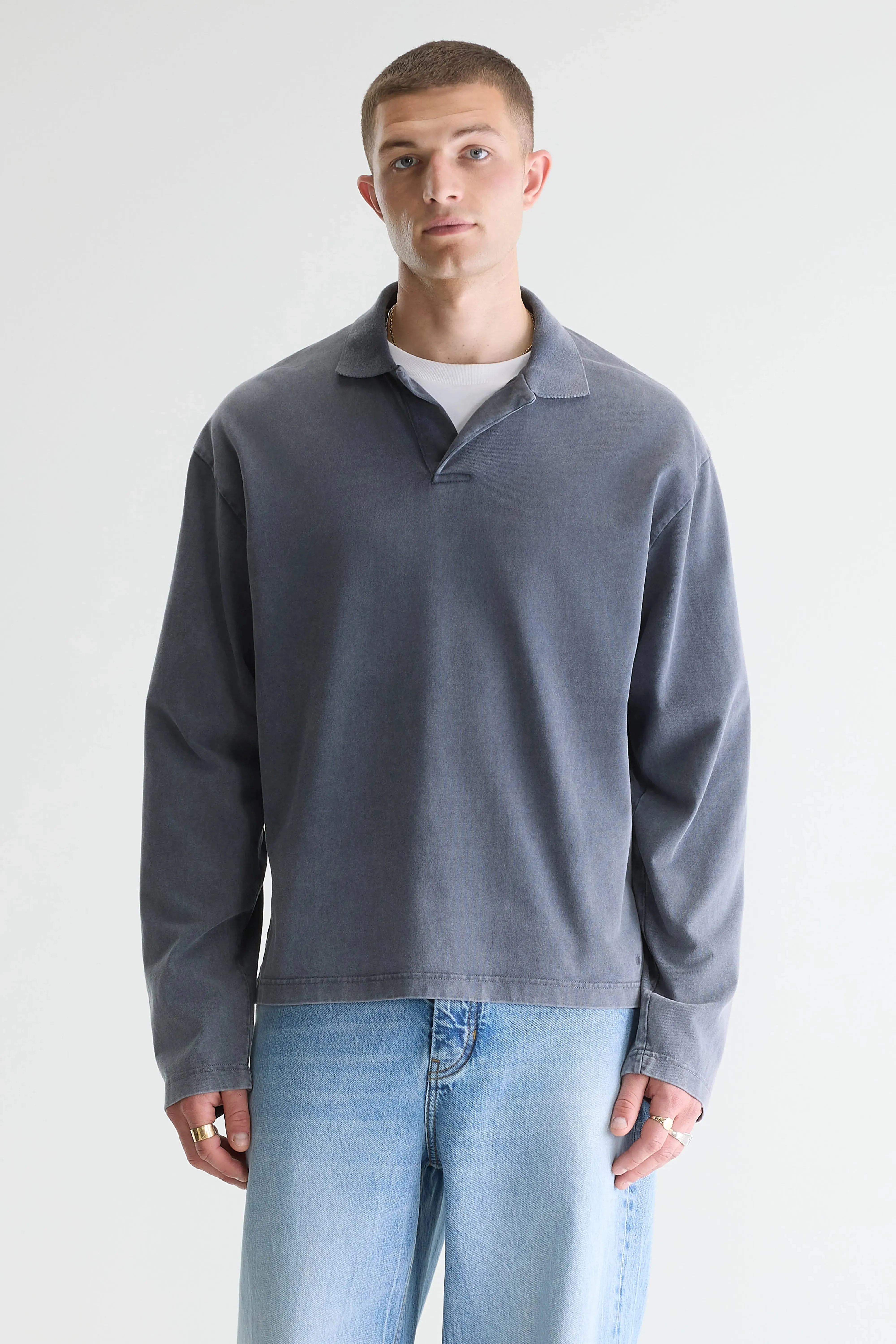 Vlugies long-sleeve polo (261 / M / NAVY) sold by Bellrose product image thumbnail 2