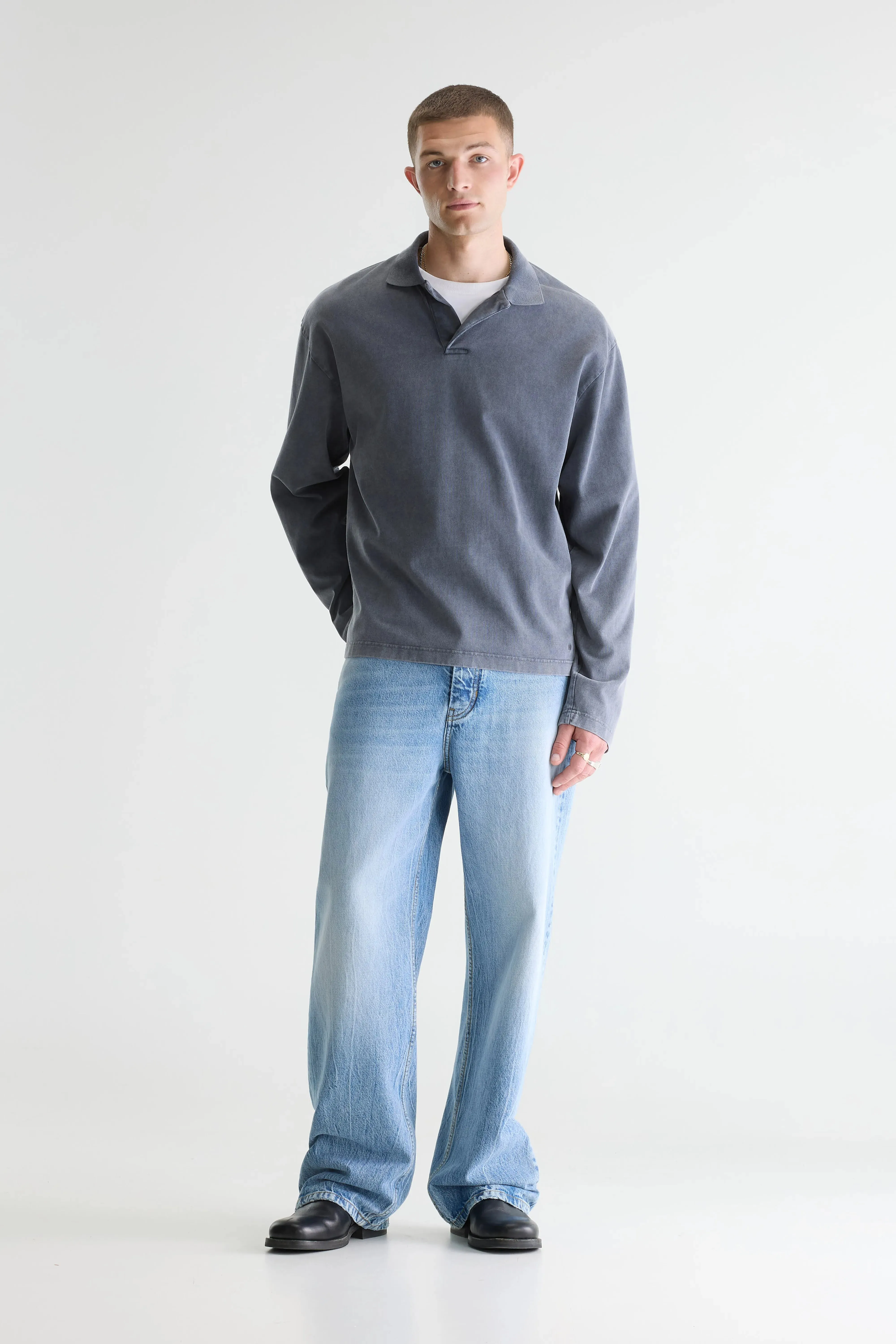 Vlugies long-sleeve polo (261 / M / NAVY) sold by Bellrose product image thumbnail 3