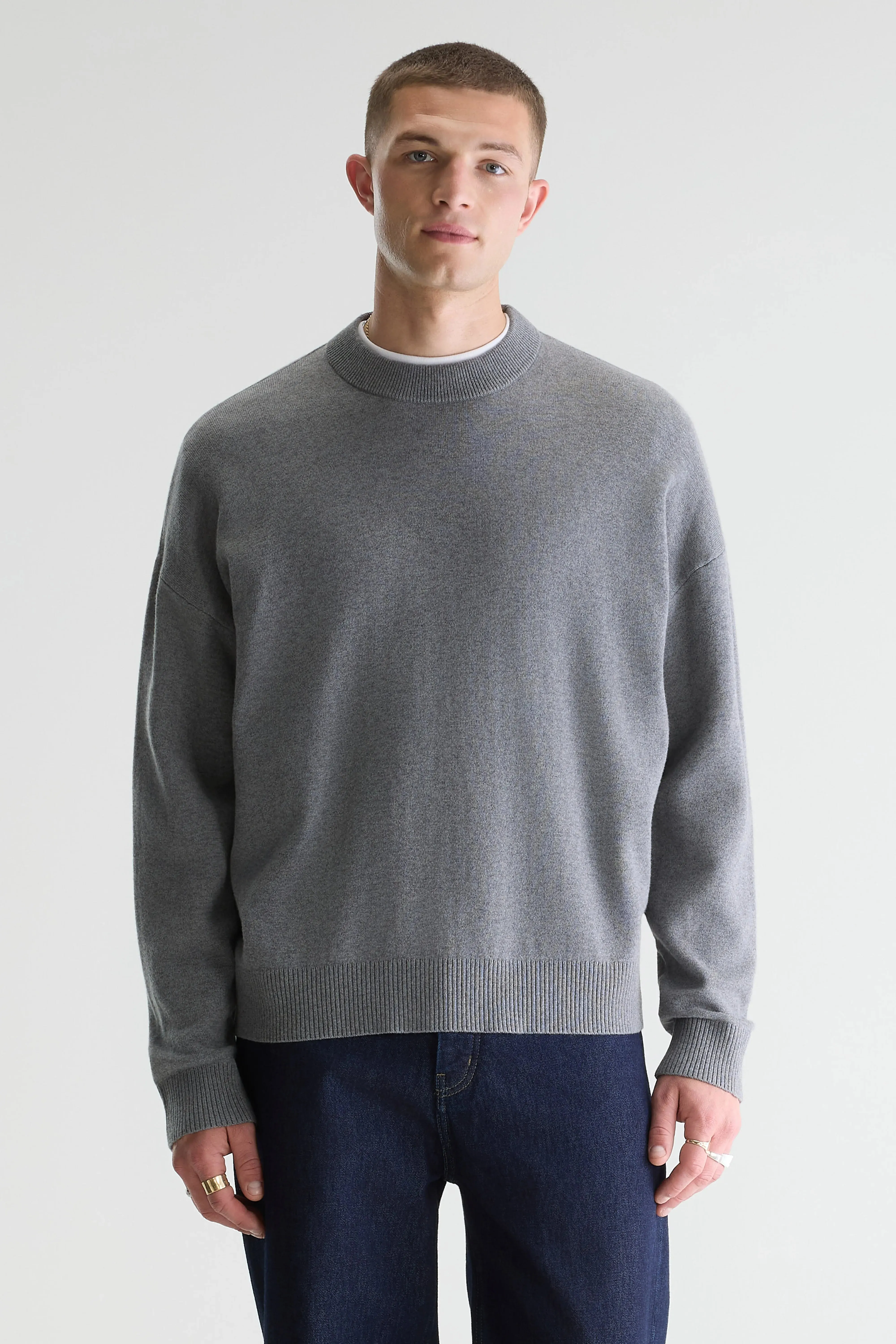 Geolem crewneck sweater (261 / M / MID GREY) sold by Bellrose product image thumbnail 2