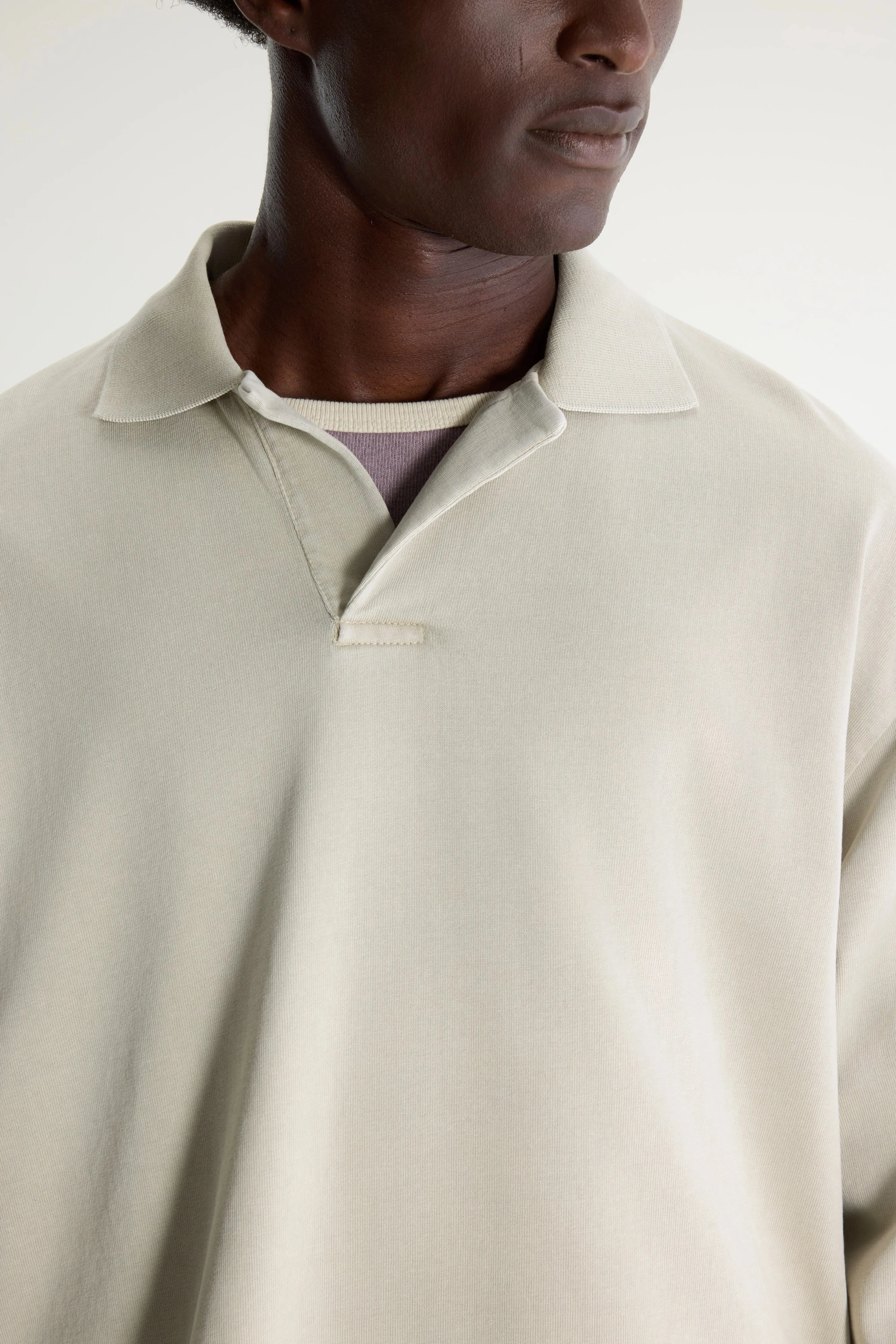 Vlugies long-sleeve polo (261 / M / NICKEL) sold by Bellrose product image thumbnail 4