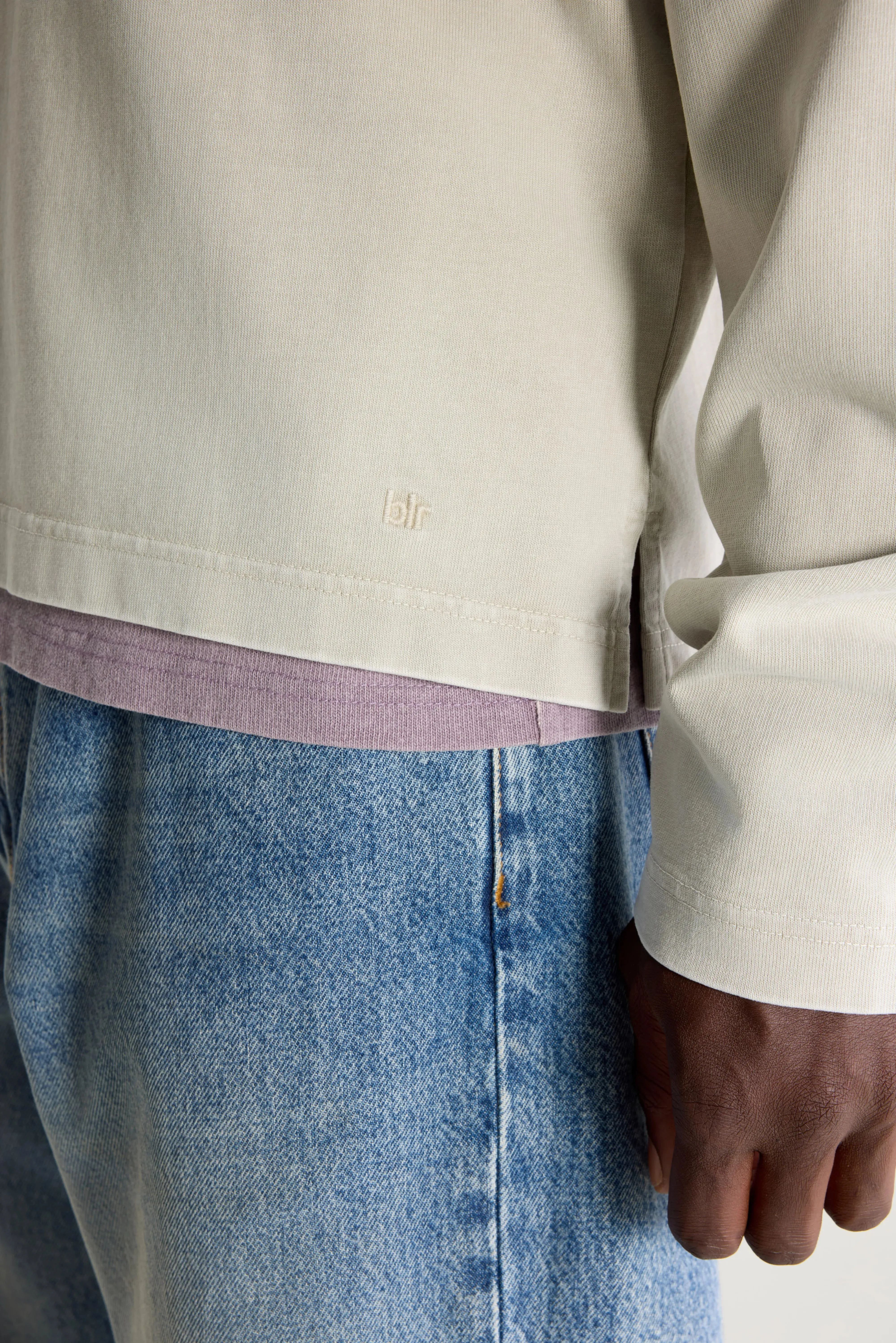 Vlugies long-sleeve polo (261 / M / NICKEL) sold by Bellrose product image thumbnail 5