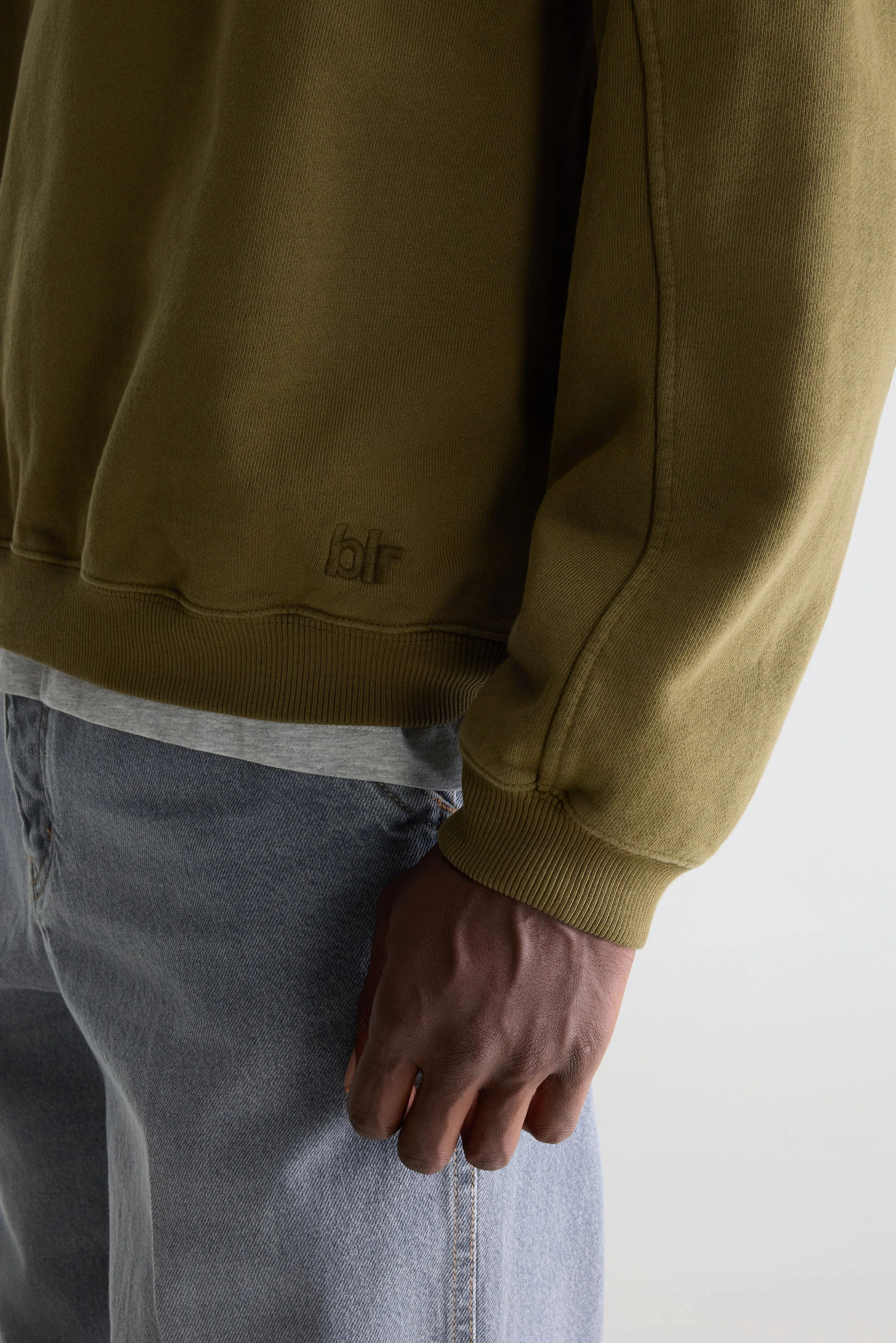 Fapien crewneck sweatshirt (261 / M / MILITARY) sold by Bellrose product image thumbnail 5