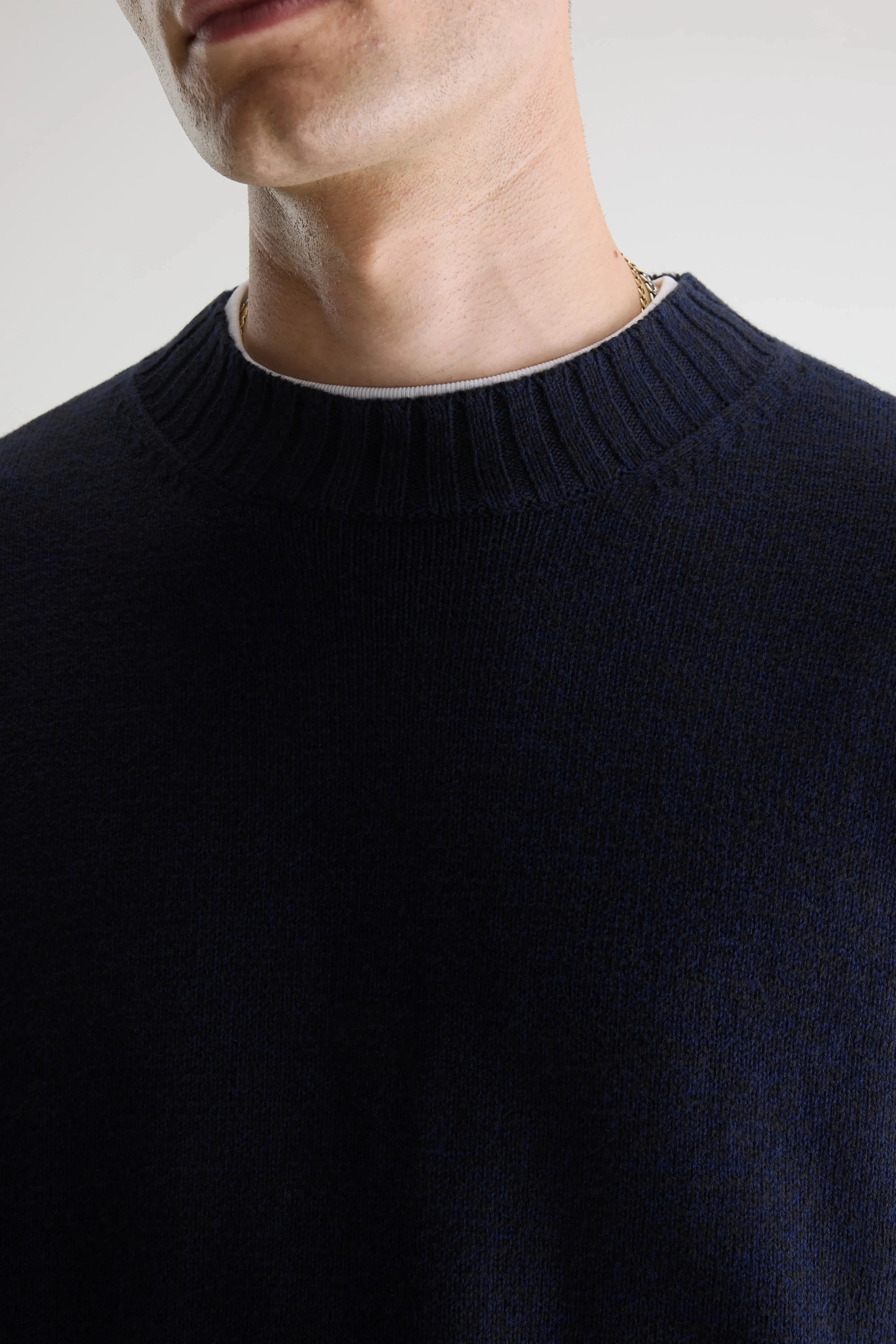 Grimo two-tone sweater (261 / M / BLACK BLUE) sold by Bellrose product image thumbnail 4