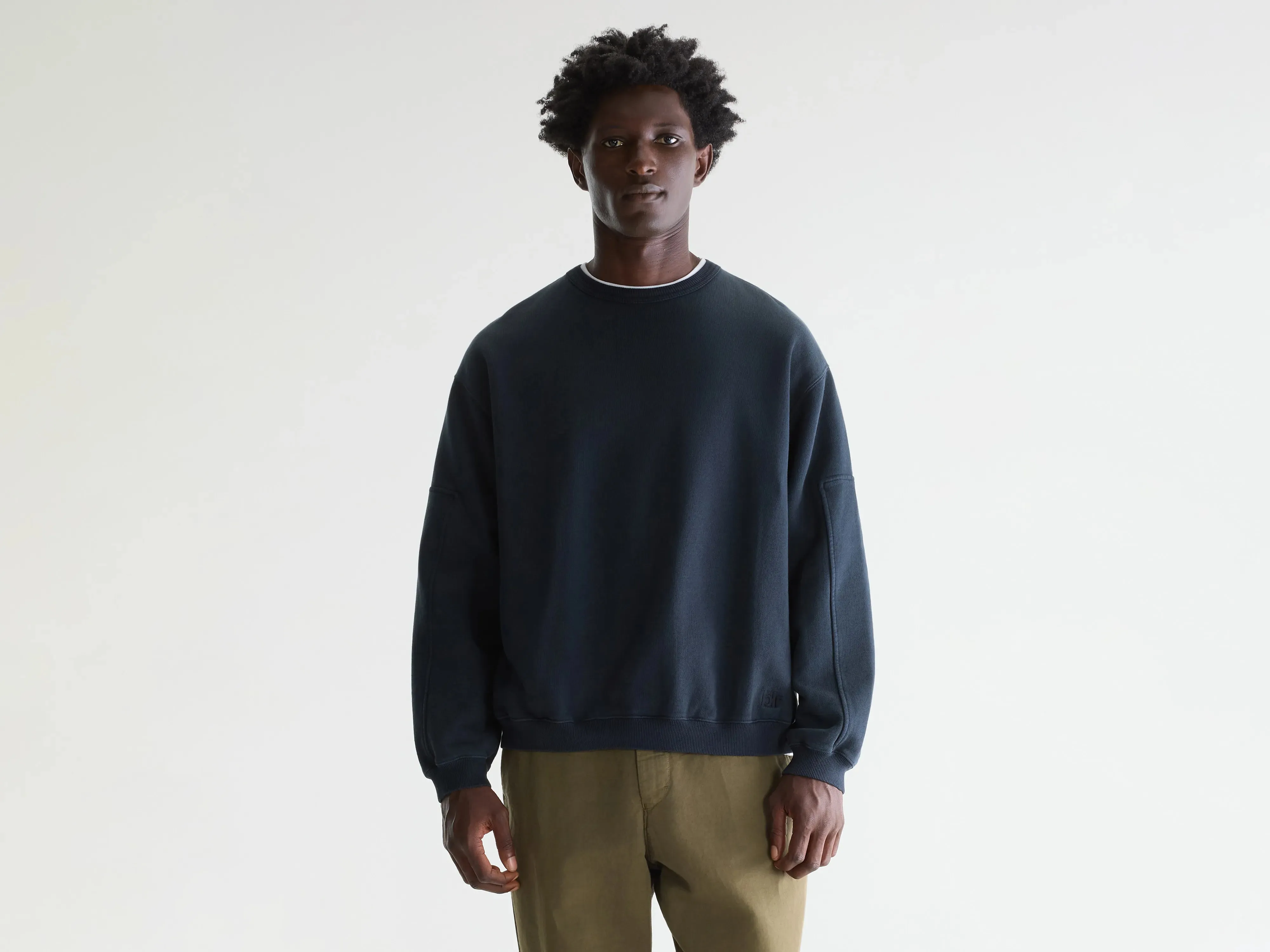 Fapien crewneck sweatshirt (261 / M / DARK NAVY) sold by Bellrose