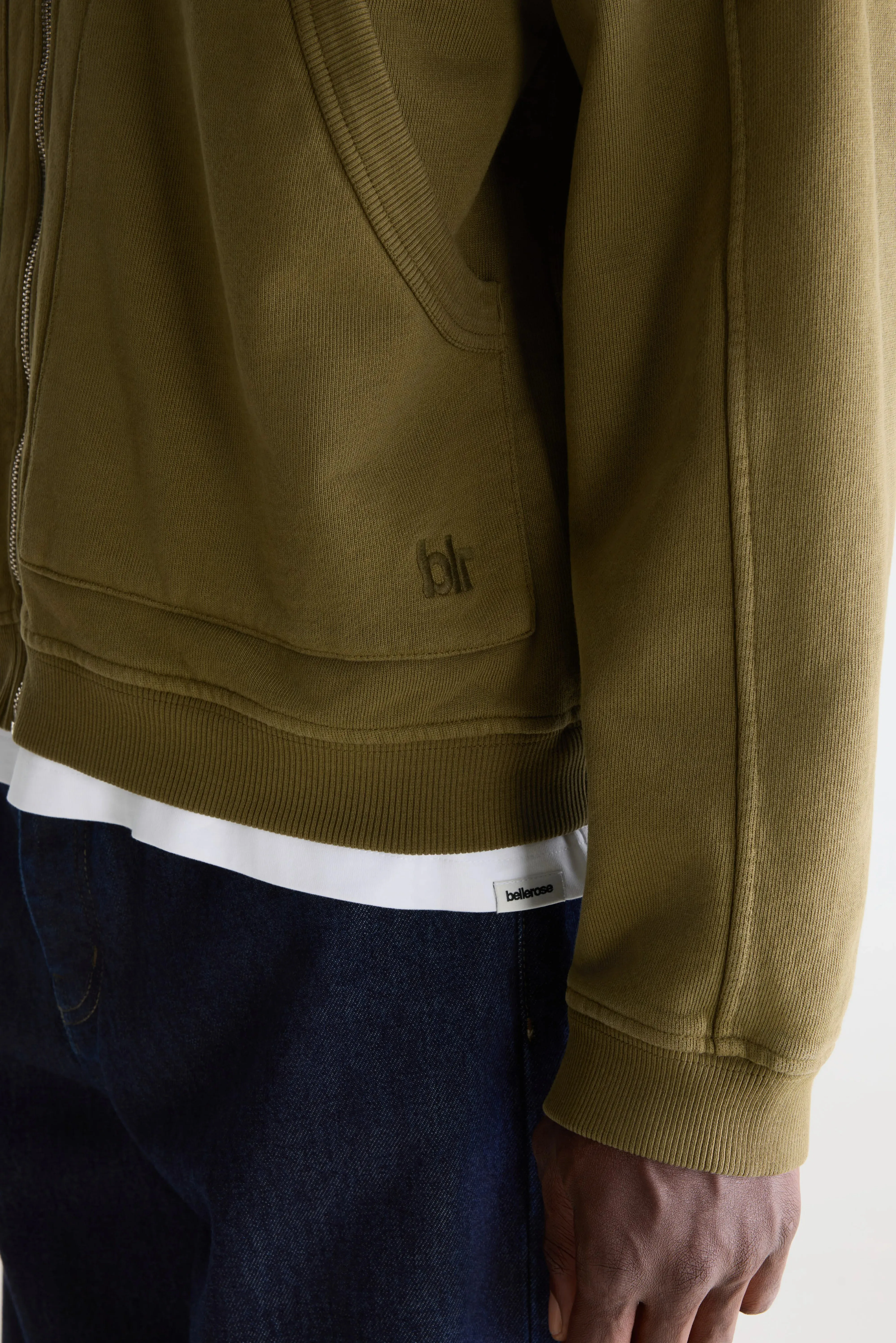 Falkop hoodie (261 / M / MILITARY) sold by Bellrose product image thumbnail 5