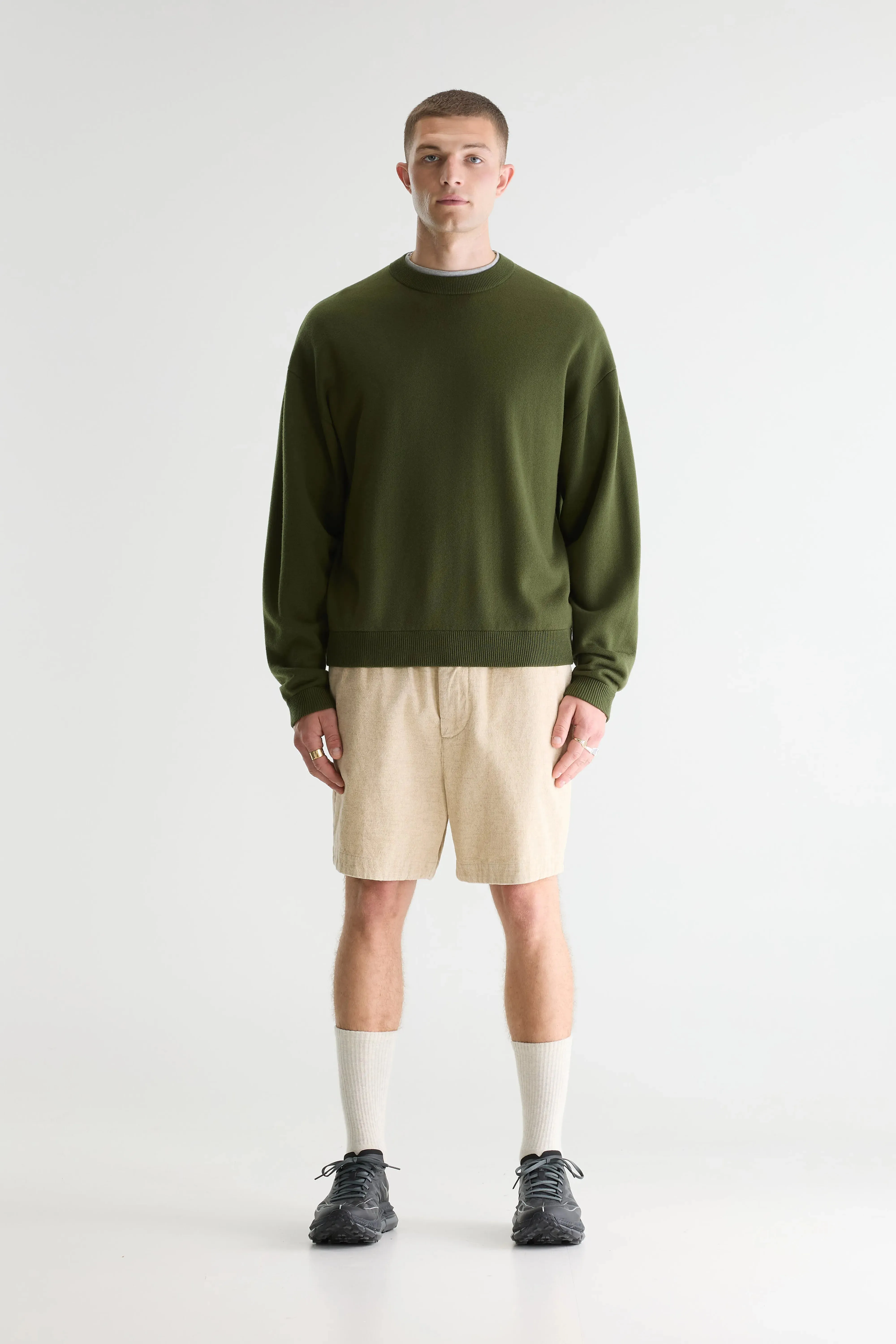 Siamo crewneck sweater (261 / M / MILITARY) sold by Bellrose product image thumbnail 3