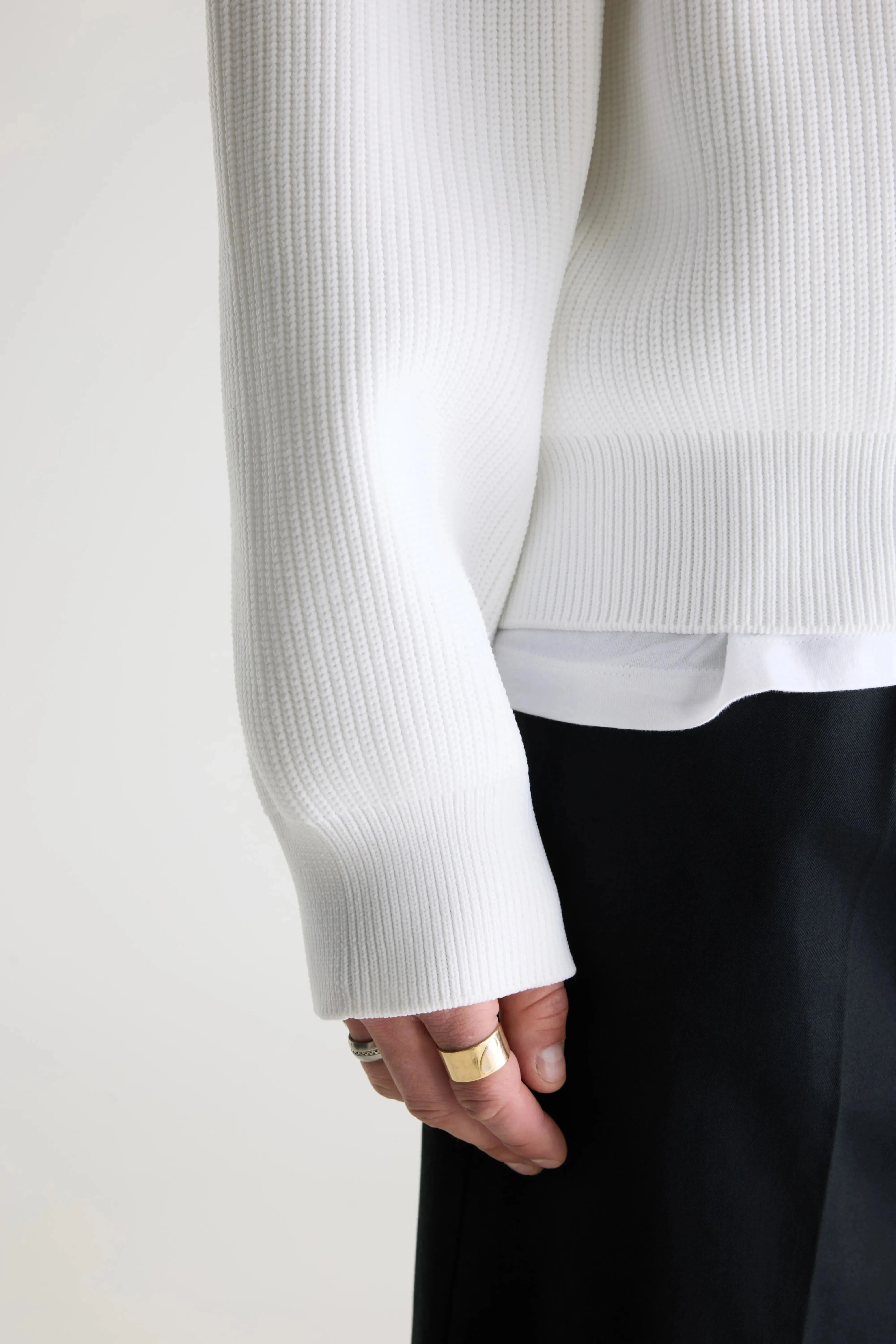 Alyes structured sweater (261 / M / WHITE) sold by Bellrose product image thumbnail 5