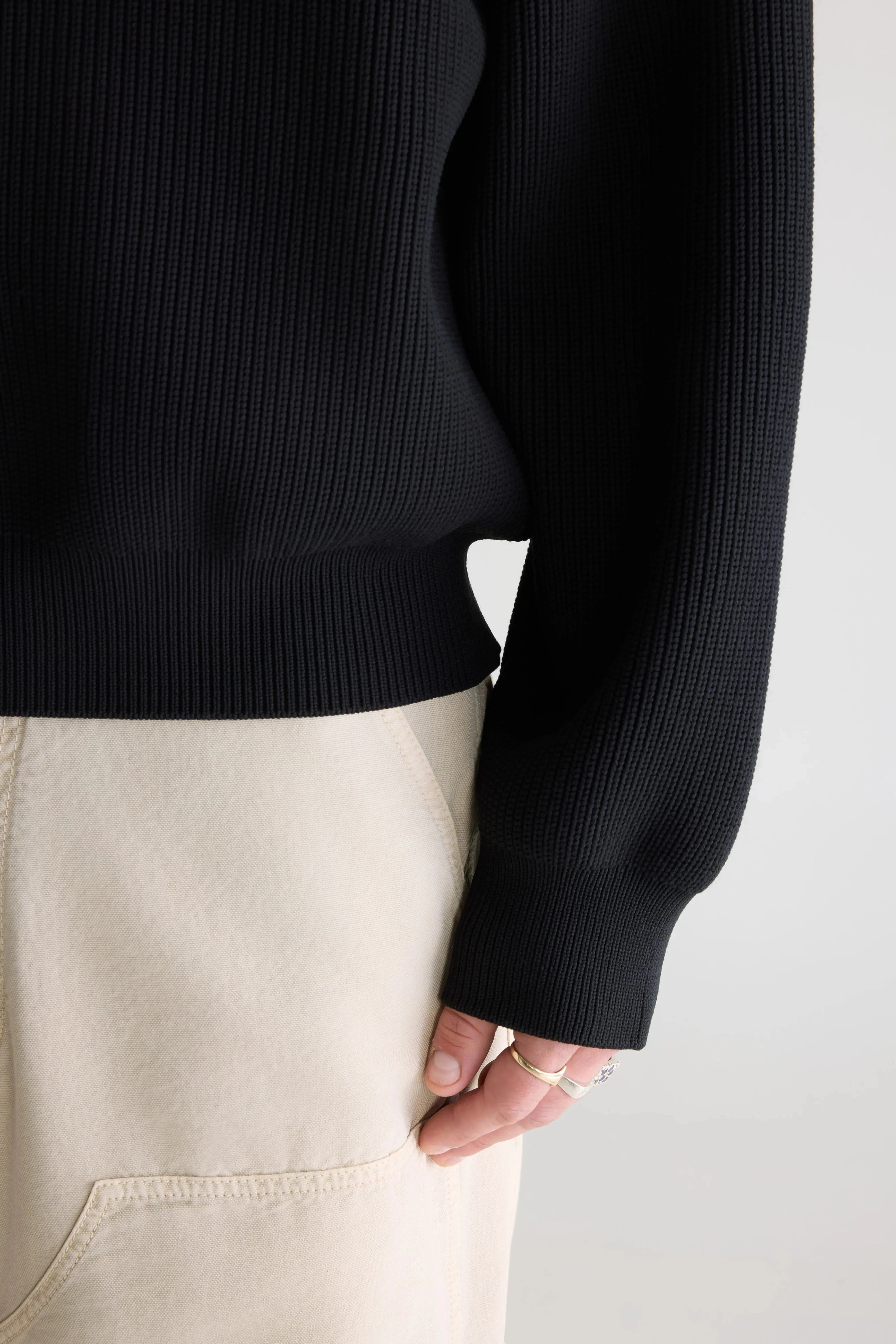 Alyes structured sweater (261 / M / BLACK) sold by Bellrose product image thumbnail 5
