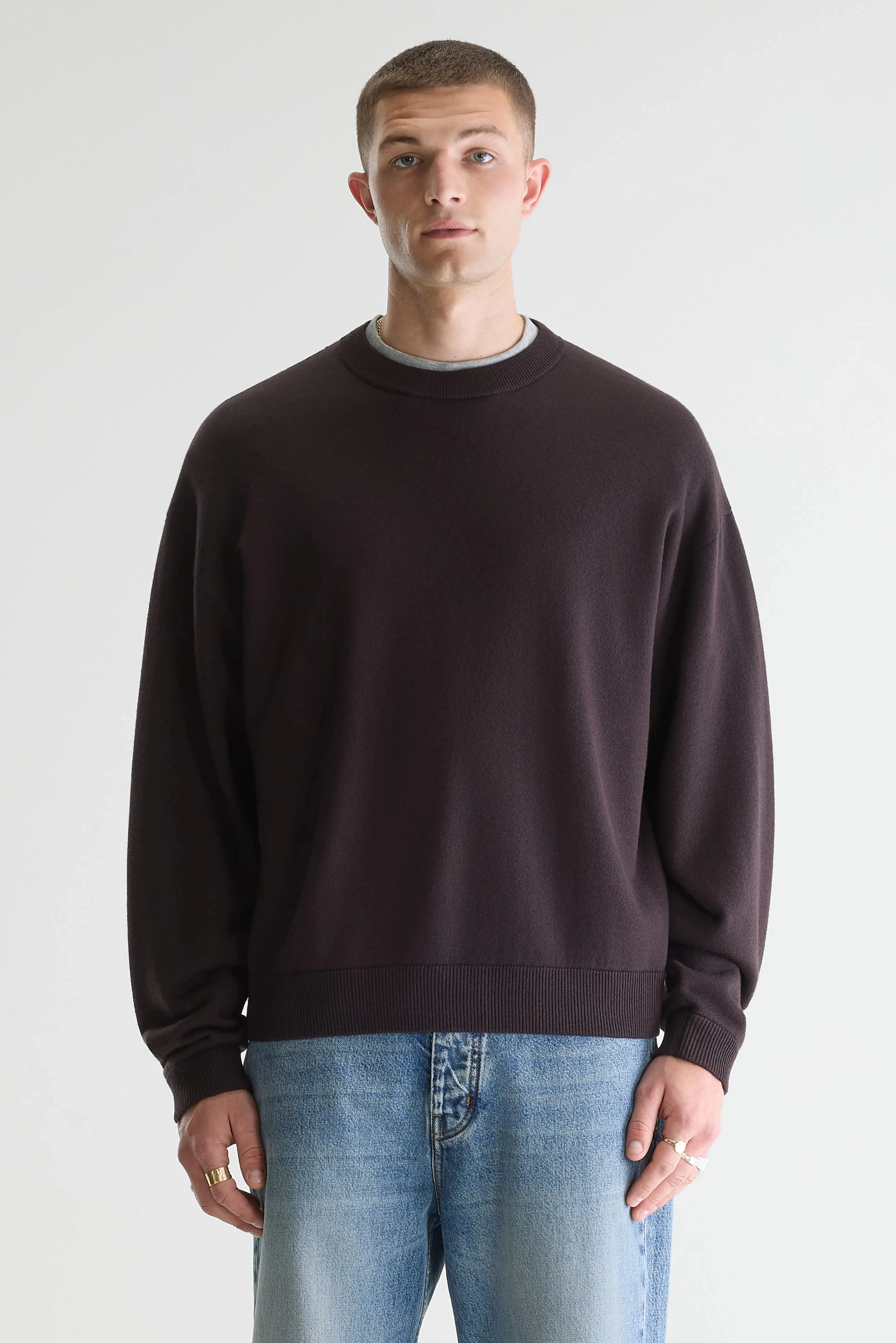 Siamo crewneck sweater (261 / M / DARK ROAST) sold by Bellrose product image thumbnail 2