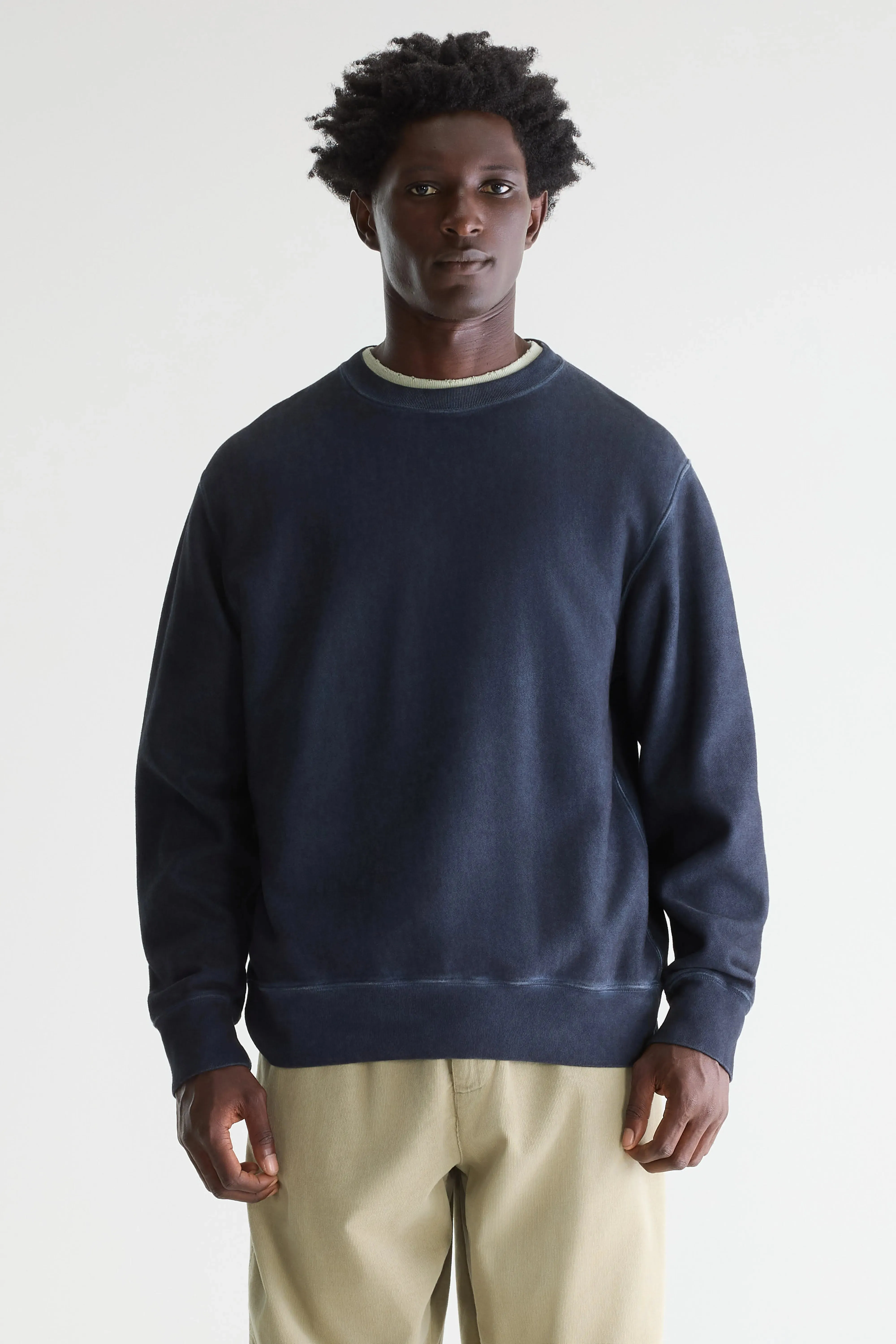 Flake crewneck sweatshirt (261 / M / DARK NAVY) sold by Bellrose product image thumbnail 2