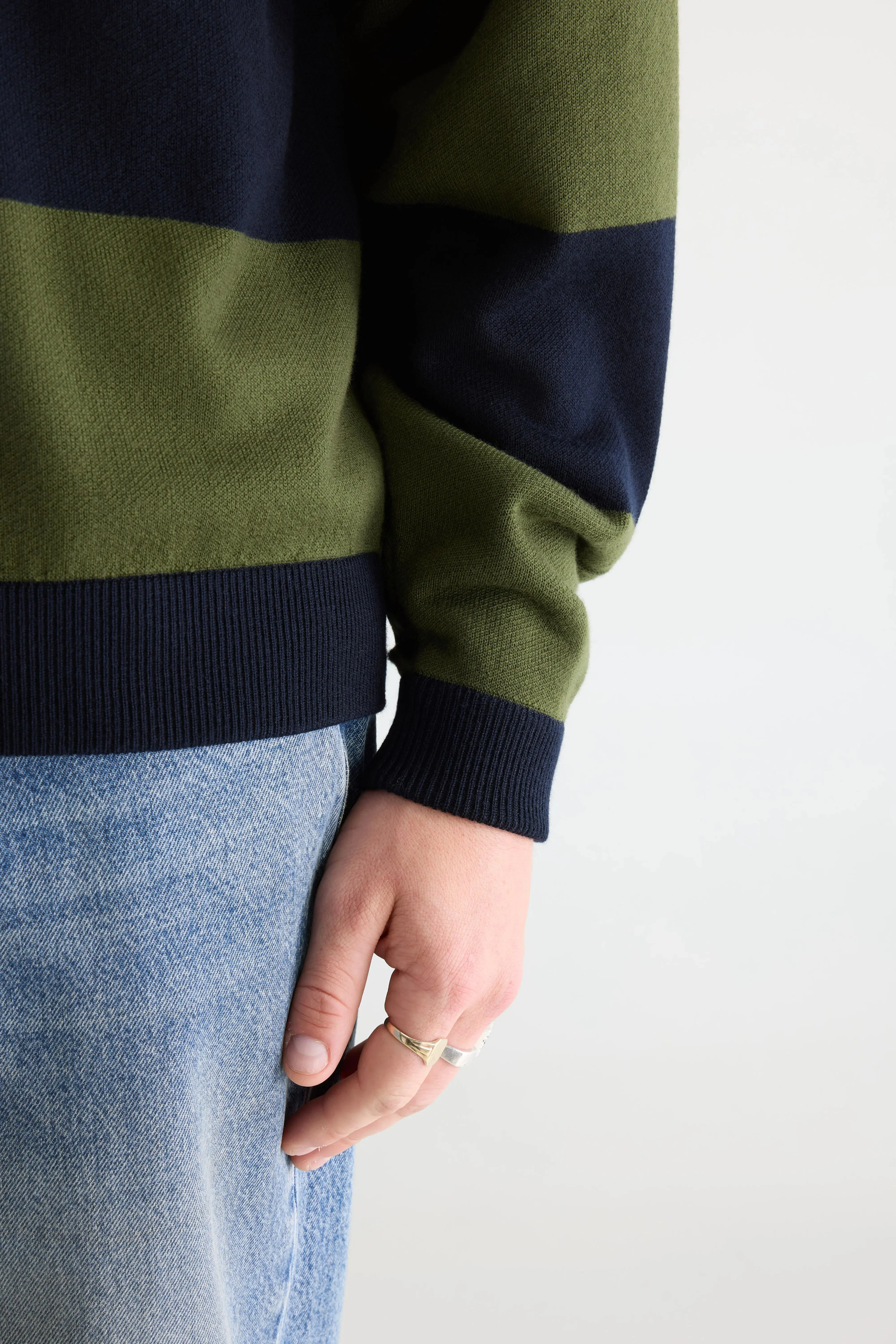 Siaze striped polo (261 / M / STRIPE B) sold by Bellrose product image thumbnail 4