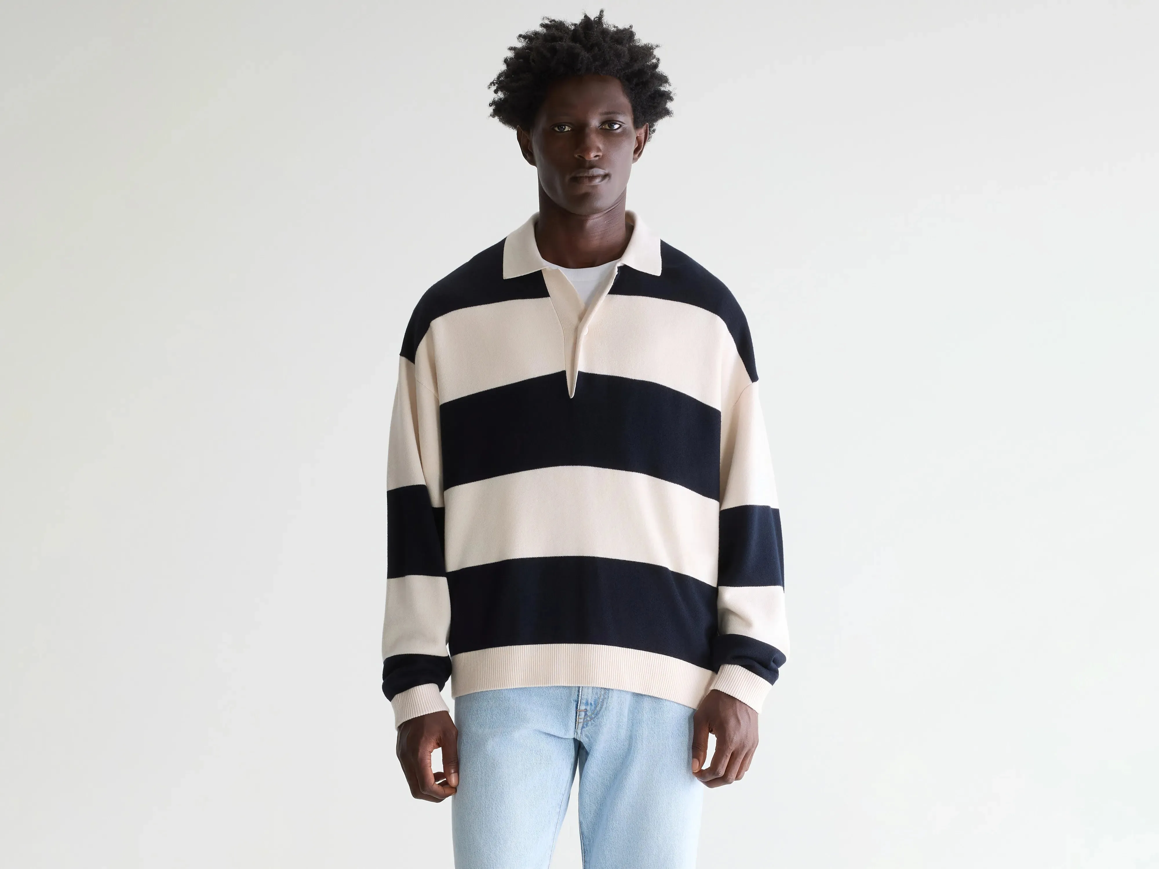 Siaze striped polo (261 / M / STRIPE A) sold by Bellrose