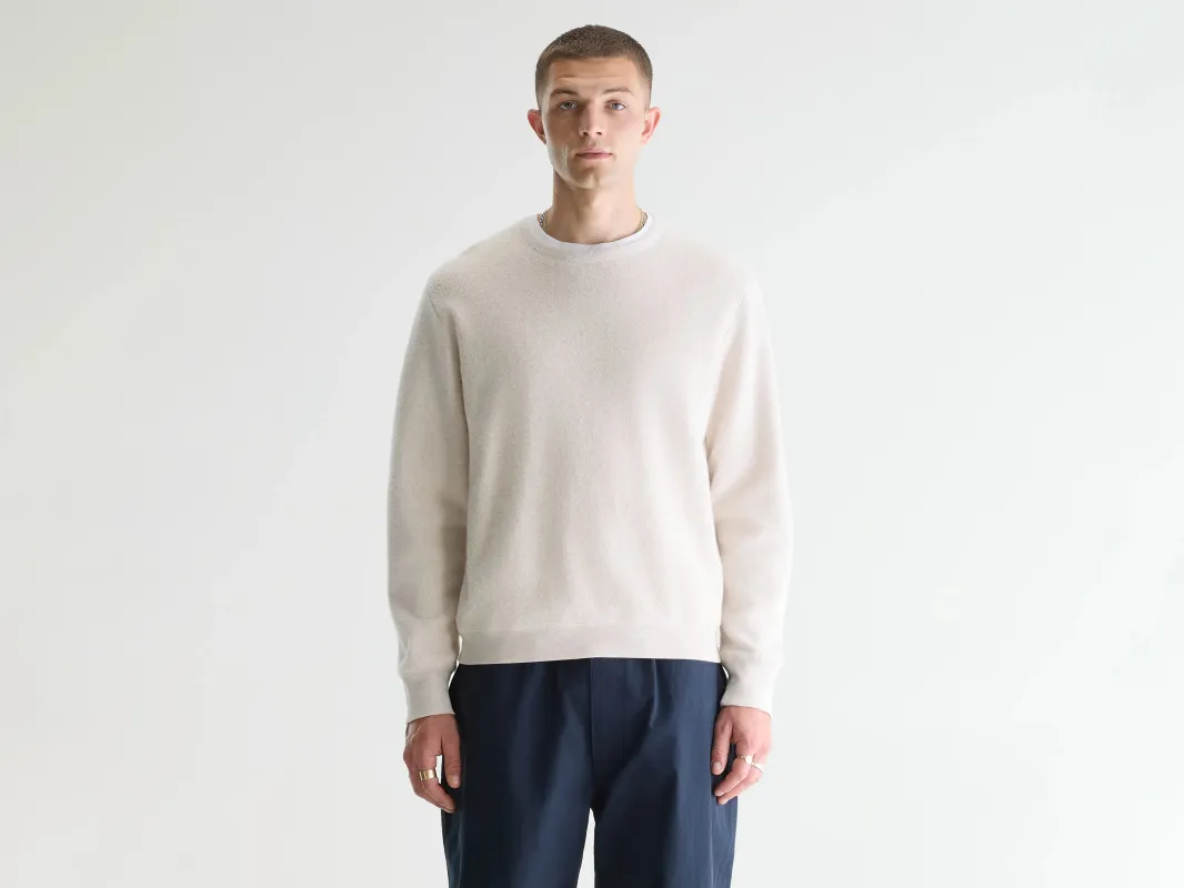 Matt crewneck sweatshirt  (261 / M / CALCAIRE) sold by Bellrose