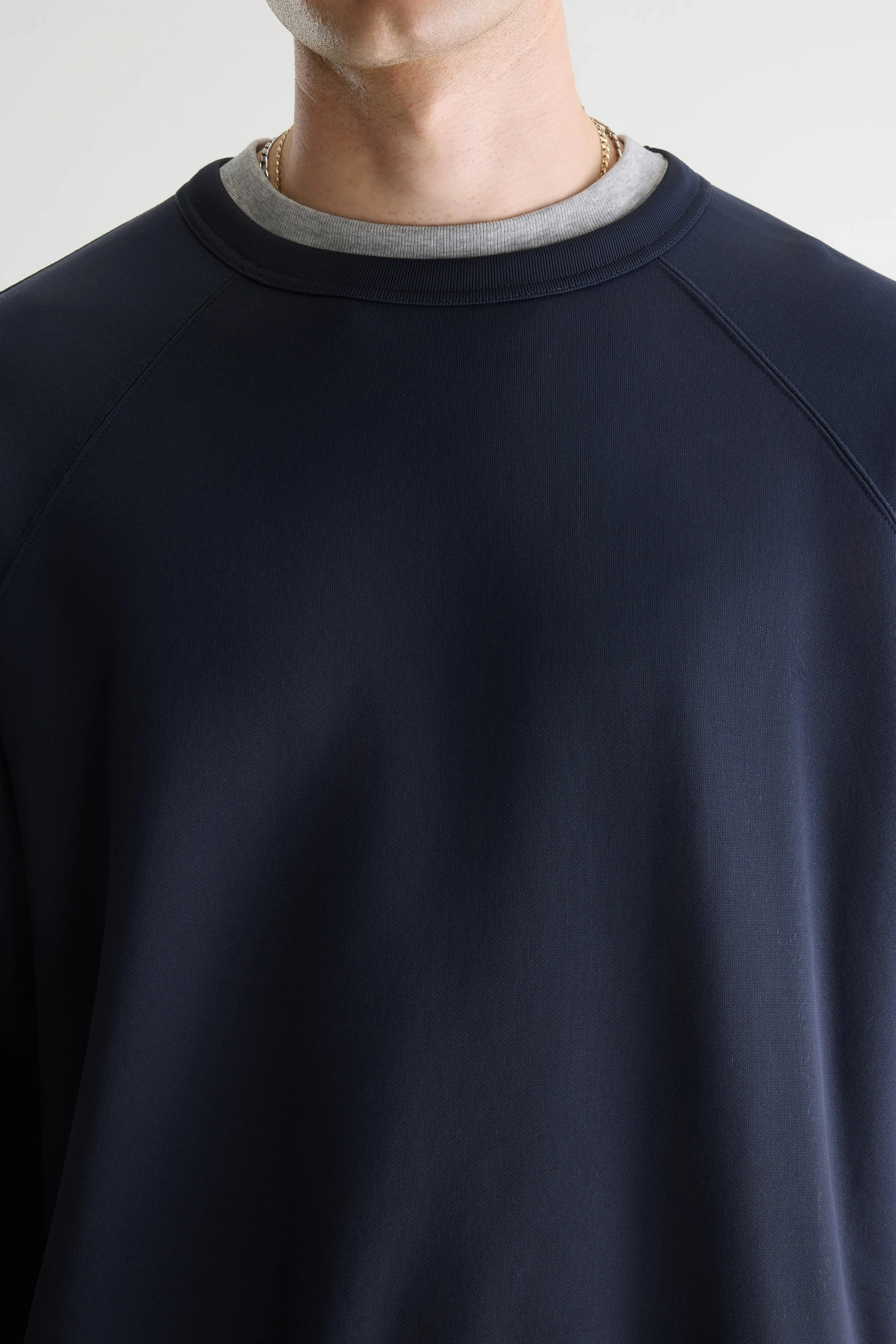 Fablan crewneck sweatshirt (261 / M / DARK NAVY) sold by Bellrose product image thumbnail 4
