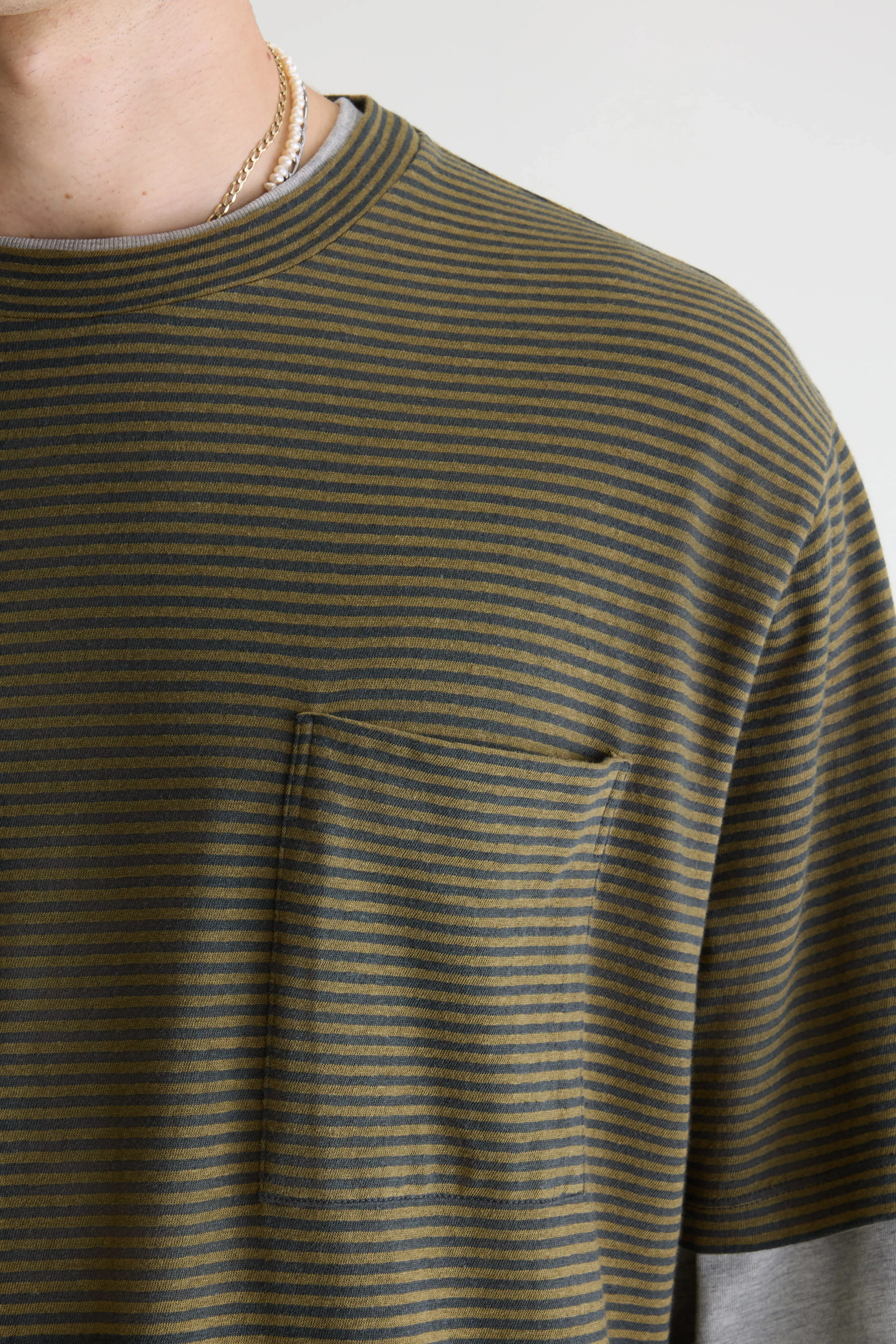 Video relaxed t-shirt (261 / M / STRIPE A) sold by Bellrose product image thumbnail 4