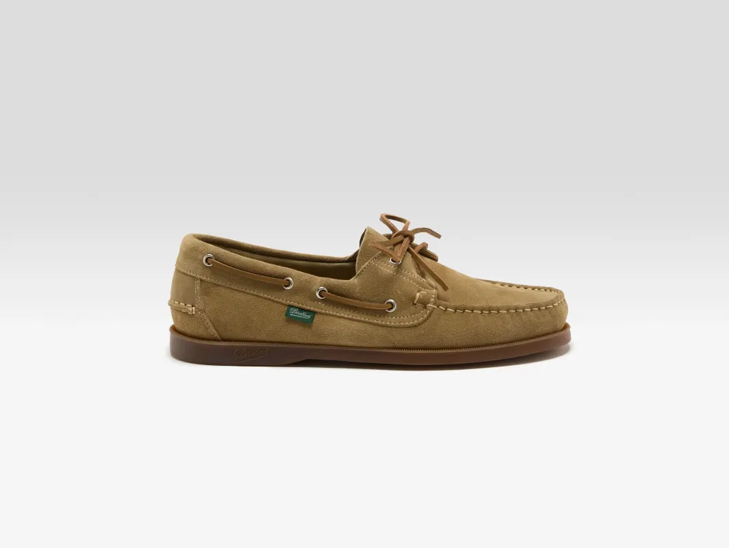 Barth Boat Shoes for Men (261 / M / SAND) sold by Bellrose