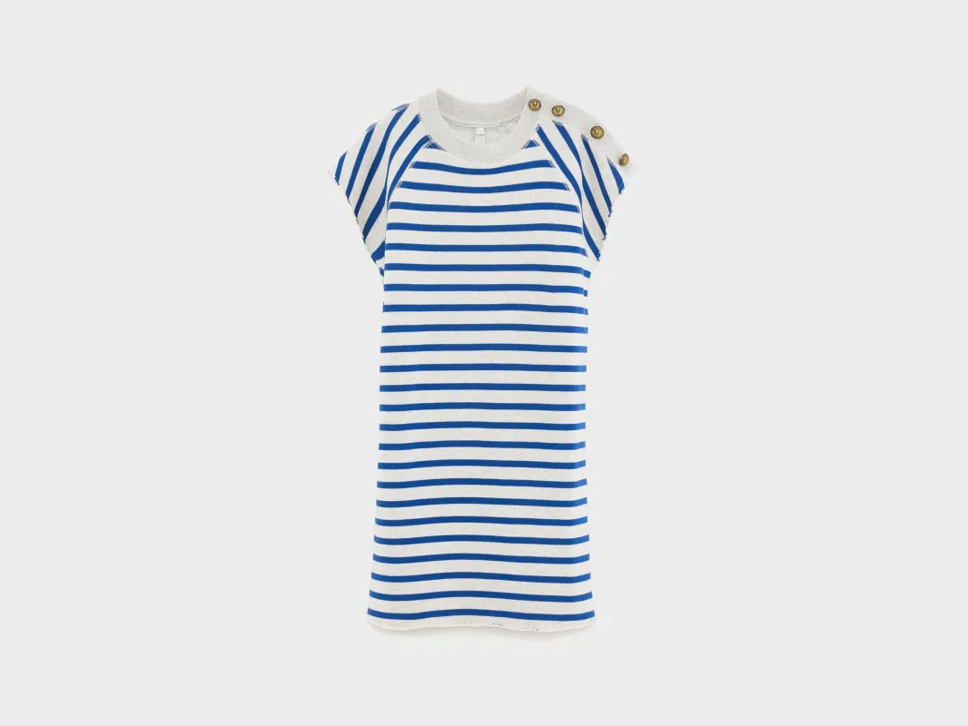Fodoo sweatshirt dress (261 / G / STRIPE A) made by Bellerose