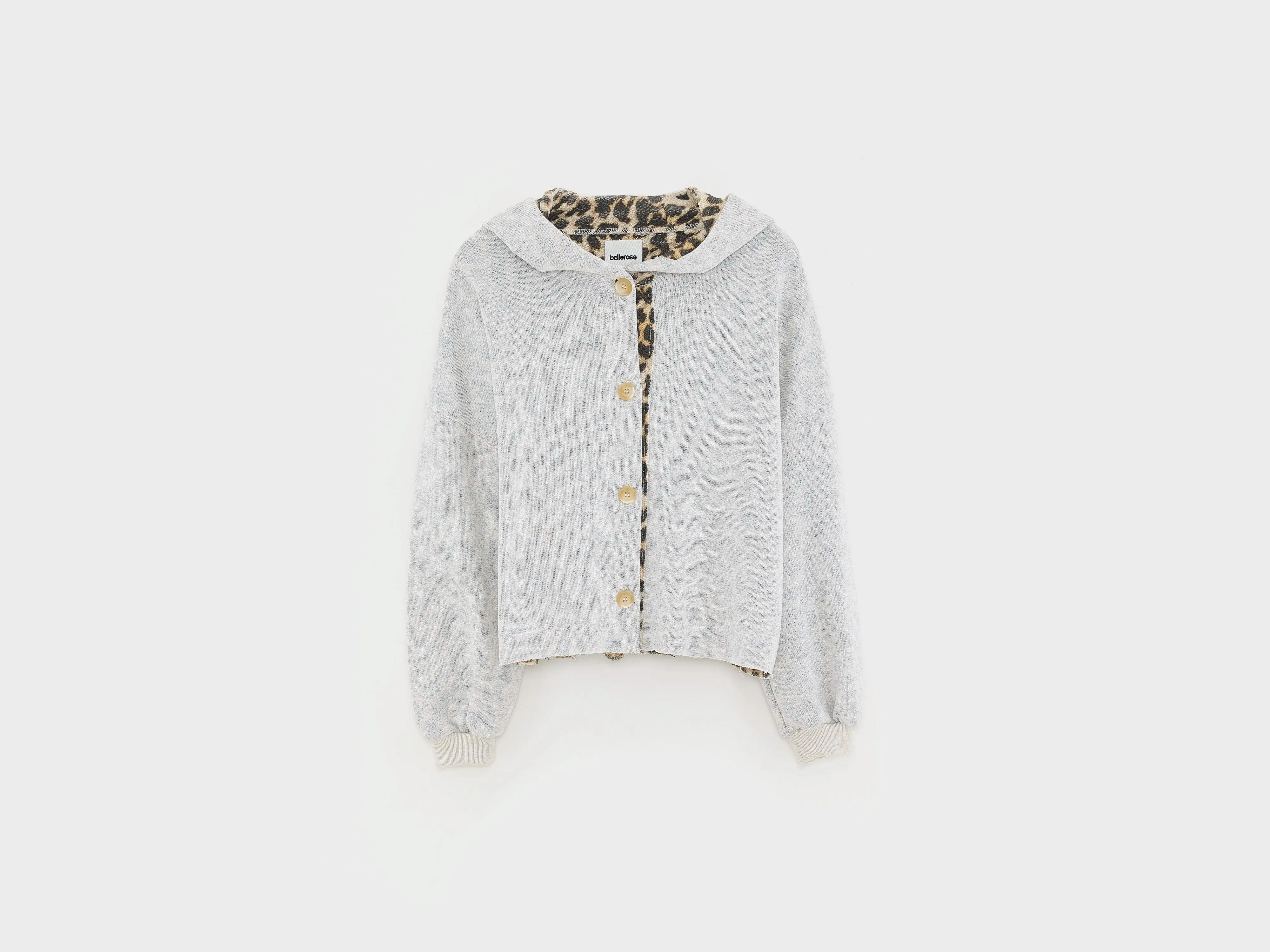 Fleya relaxed cardigan (261 / G / OYSTER) sold by Bellrose