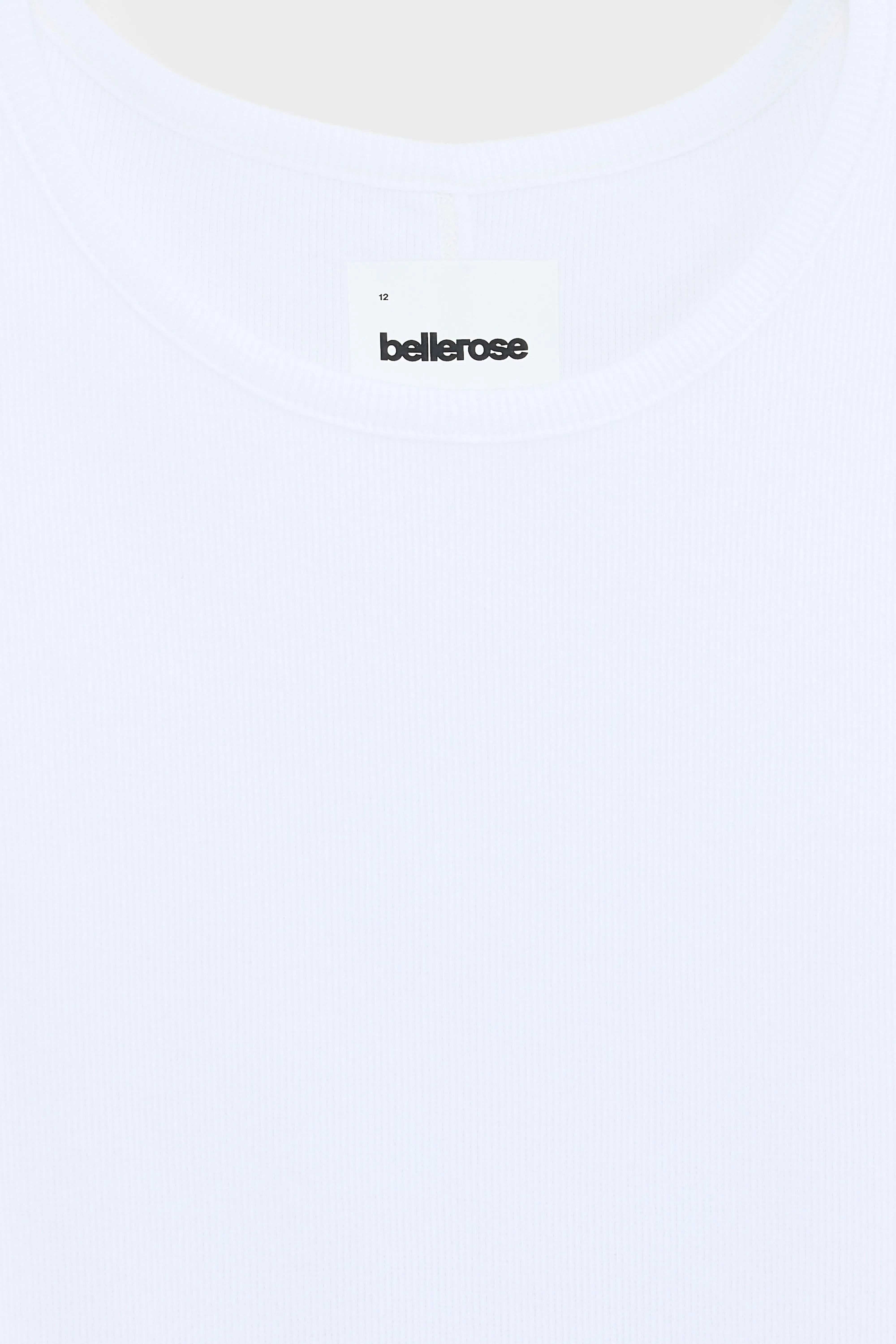 Fammy slim tank top (261 / G / WHITE) sold by Bellrose product image thumbnail 4