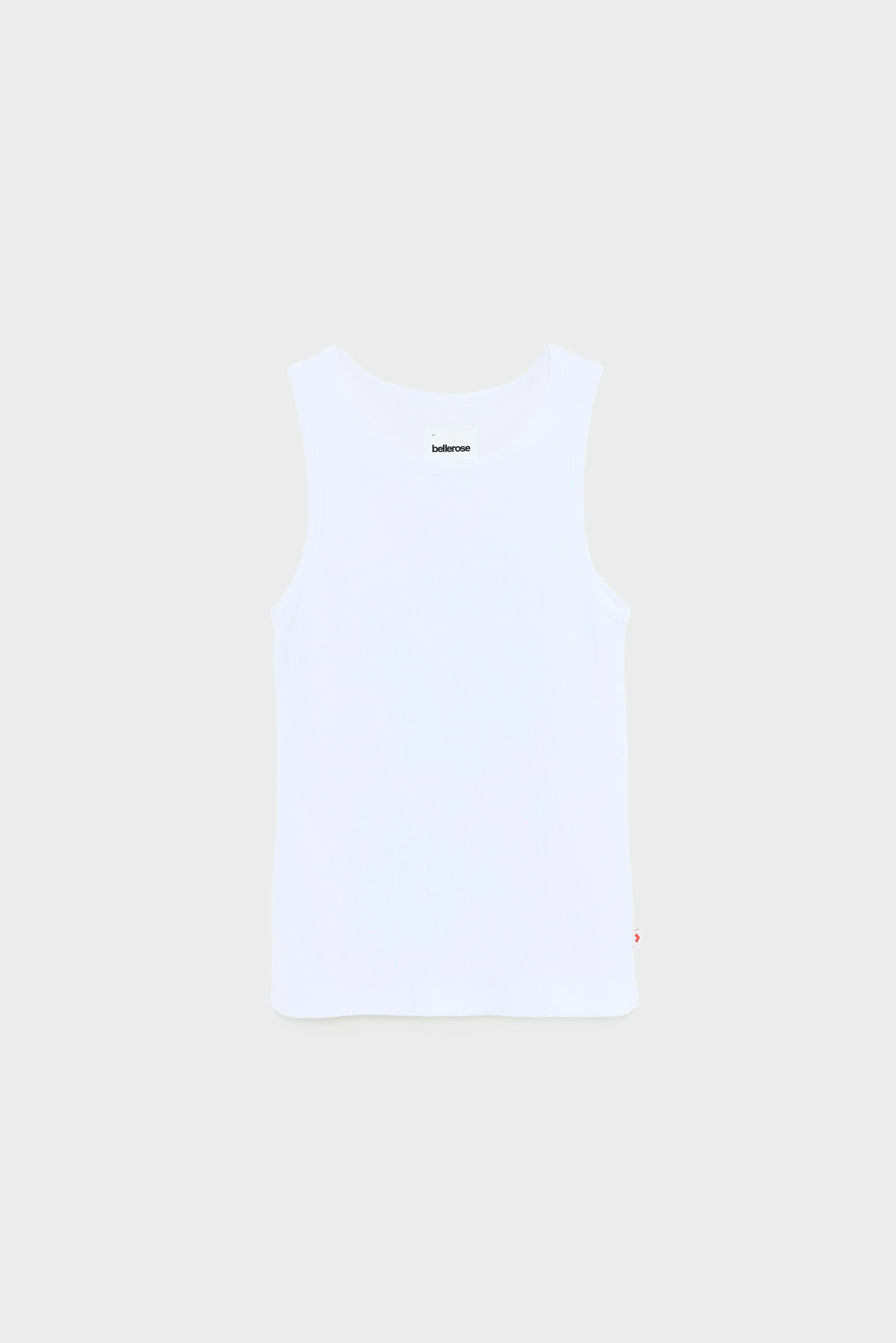 Fammy slim tank top (261 / G / WHITE) sold by Bellrose product image thumbnail 2