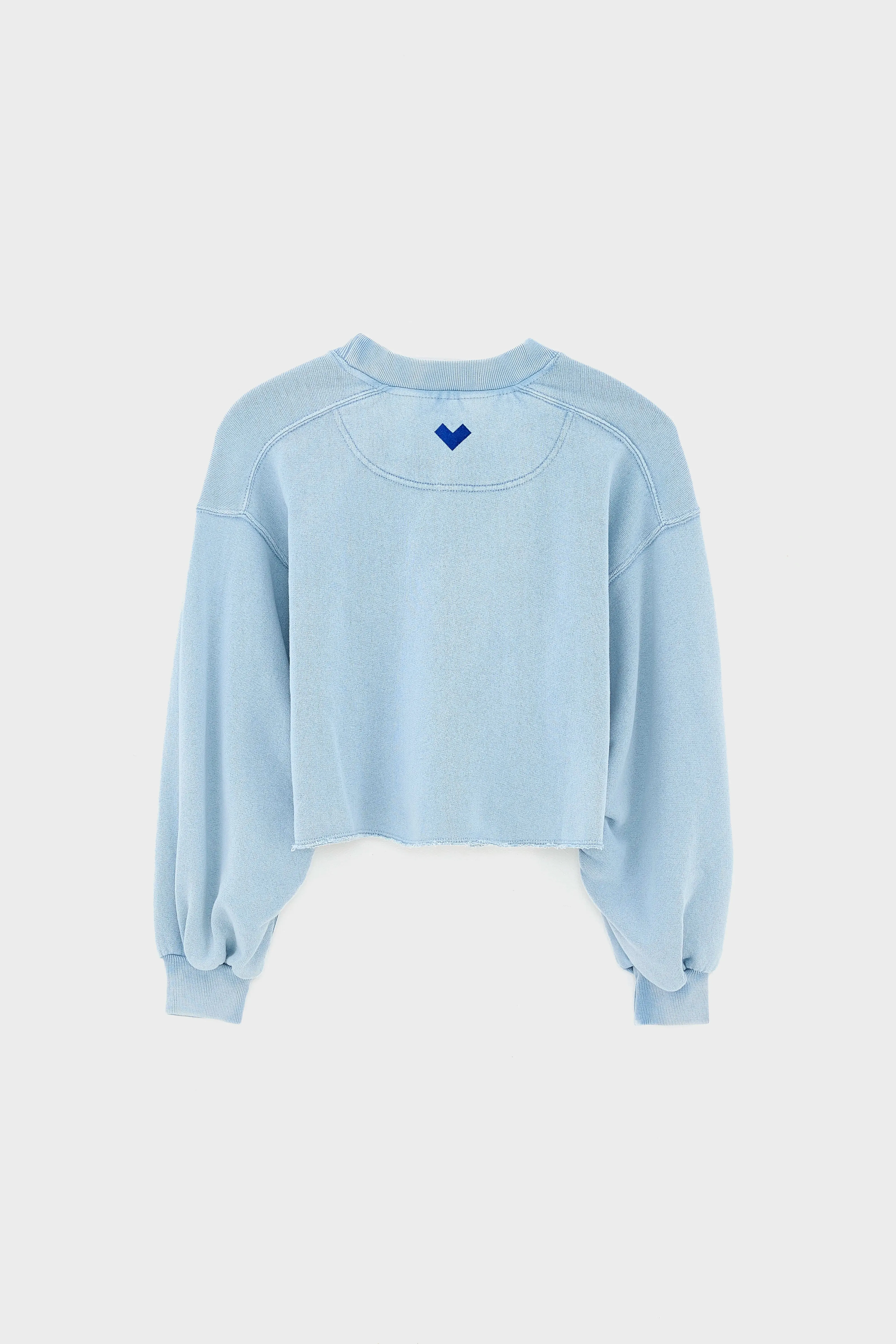 Frante cropped sweatshirt (261 / G / NIRVANA) sold by Bellrose product image thumbnail 3