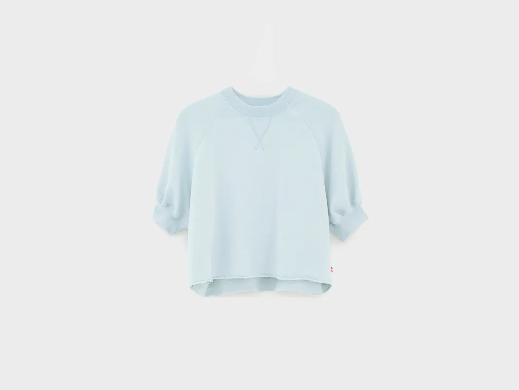 Fabini short-sleeve sweatshirt (261 / G / AQUA) made by Bellerose