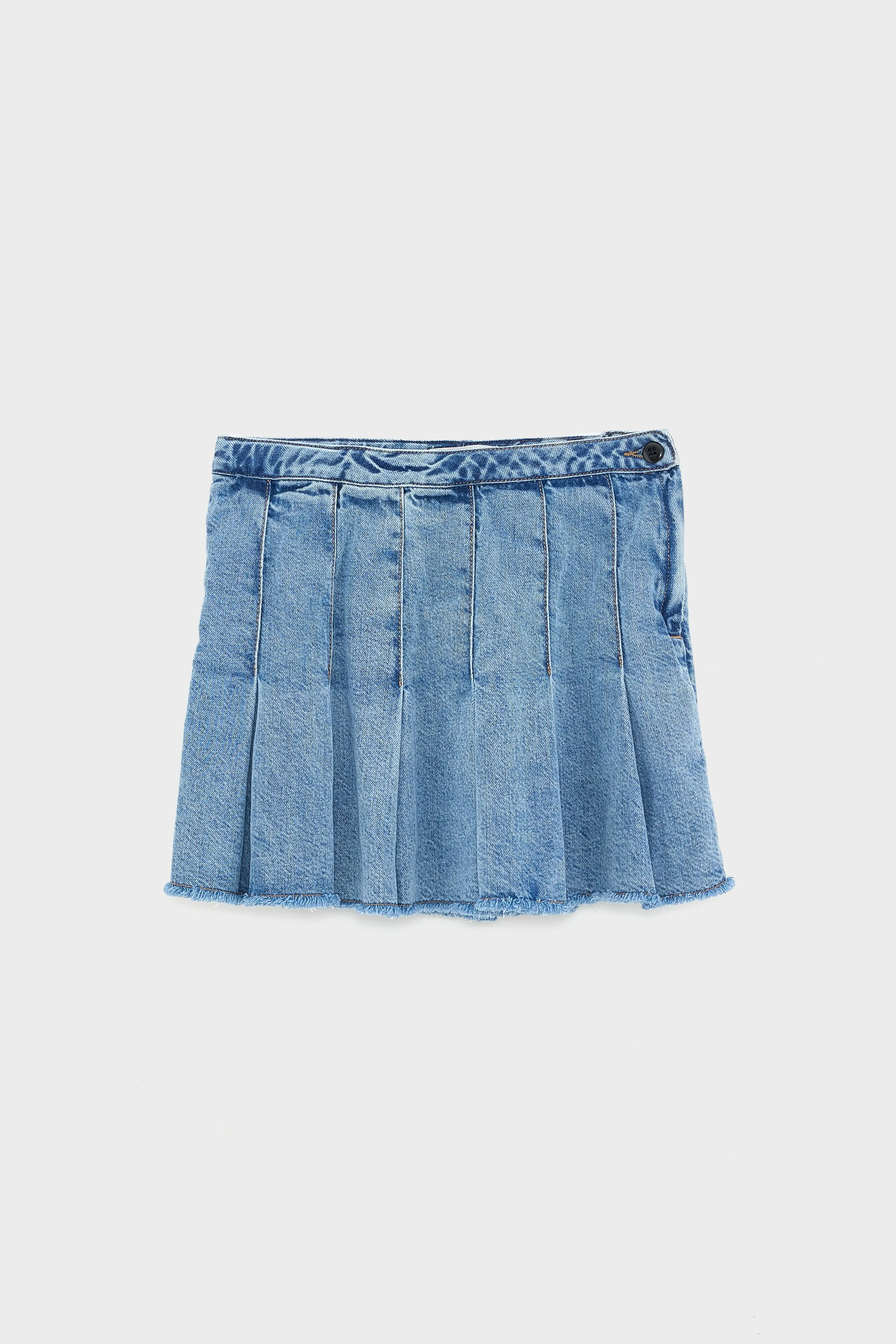Paraph mini denim skirt (261 / G / LT BLUE BLEACH) sold by Bellrose product image thumbnail 2