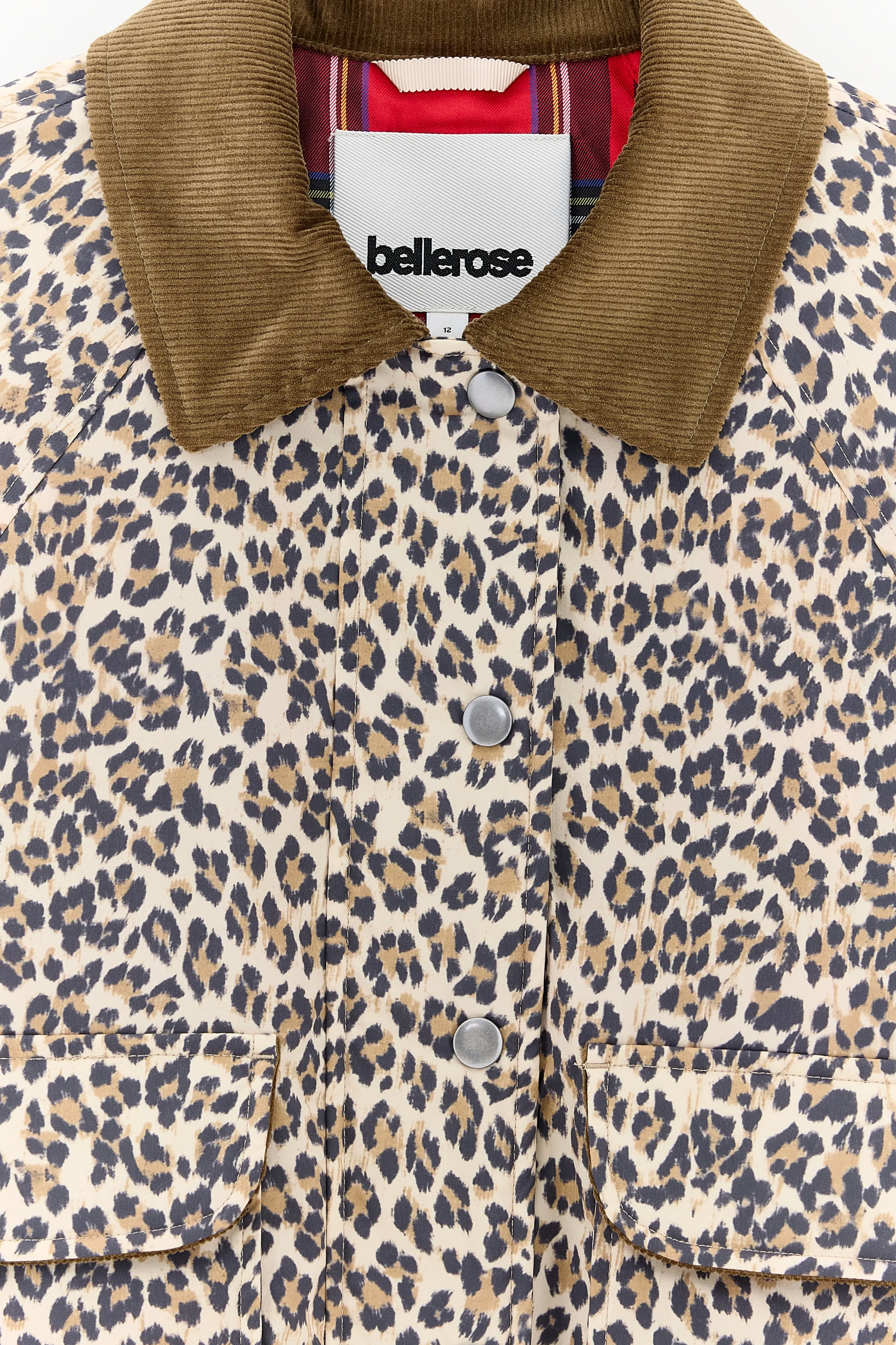 Hack leopard print jacket (261 / G / COMBO A) sold by Bellrose product image thumbnail 4