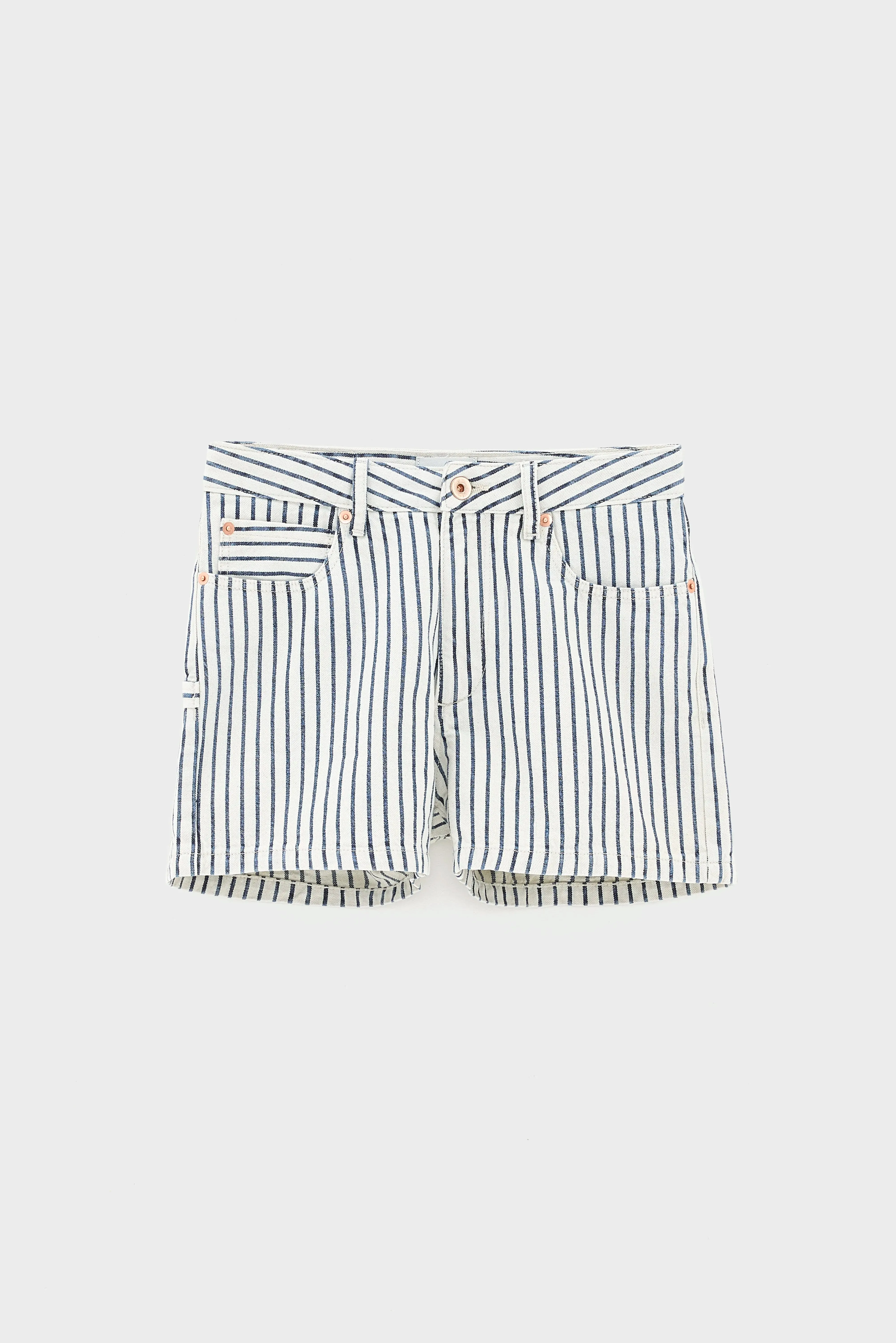 Kyle denim shorts (261 / G / STRIPE B) sold by Bellrose product image thumbnail 2