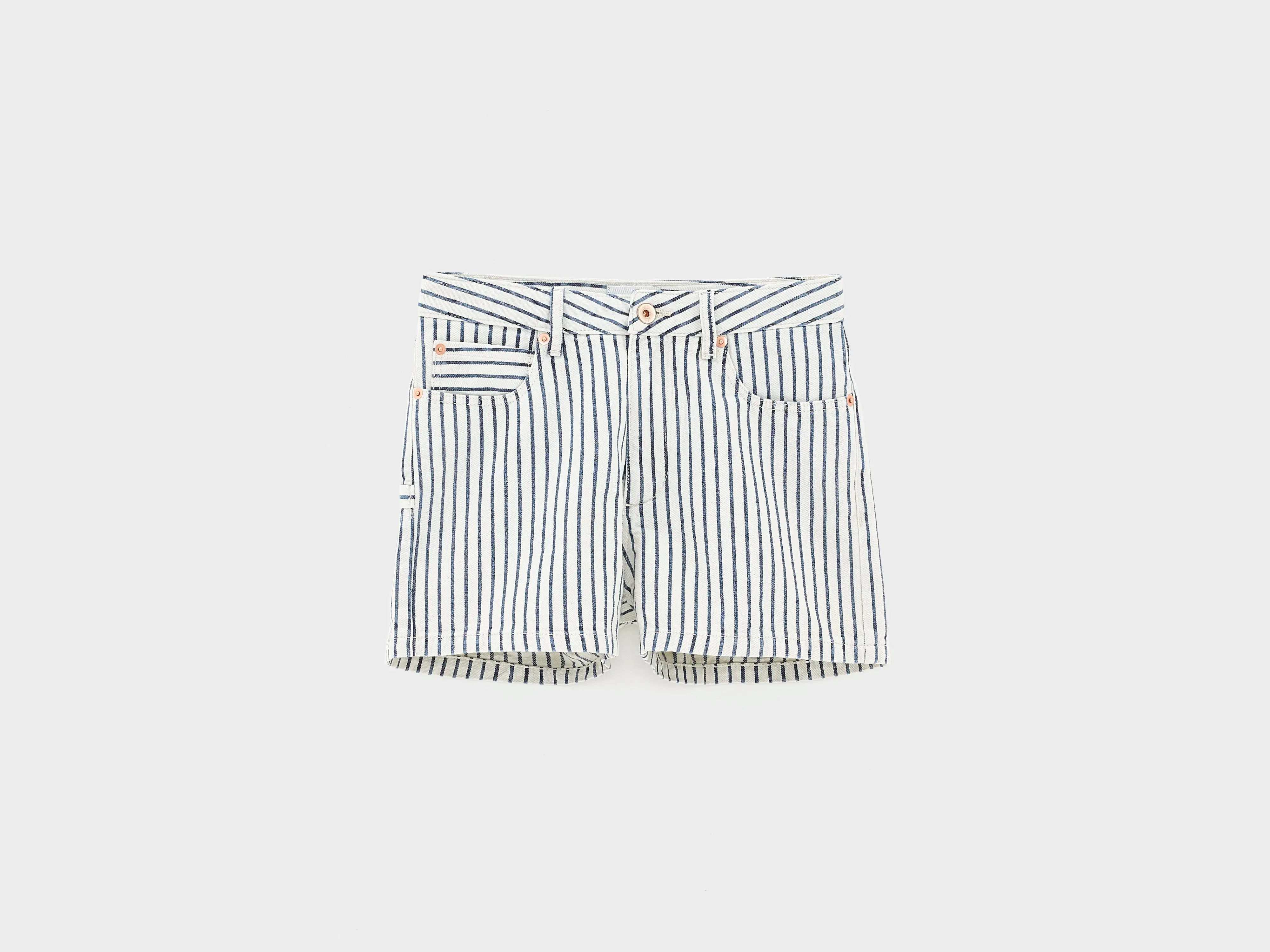 Kyle denim shorts (261 / G / STRIPE B) sold by Bellrose