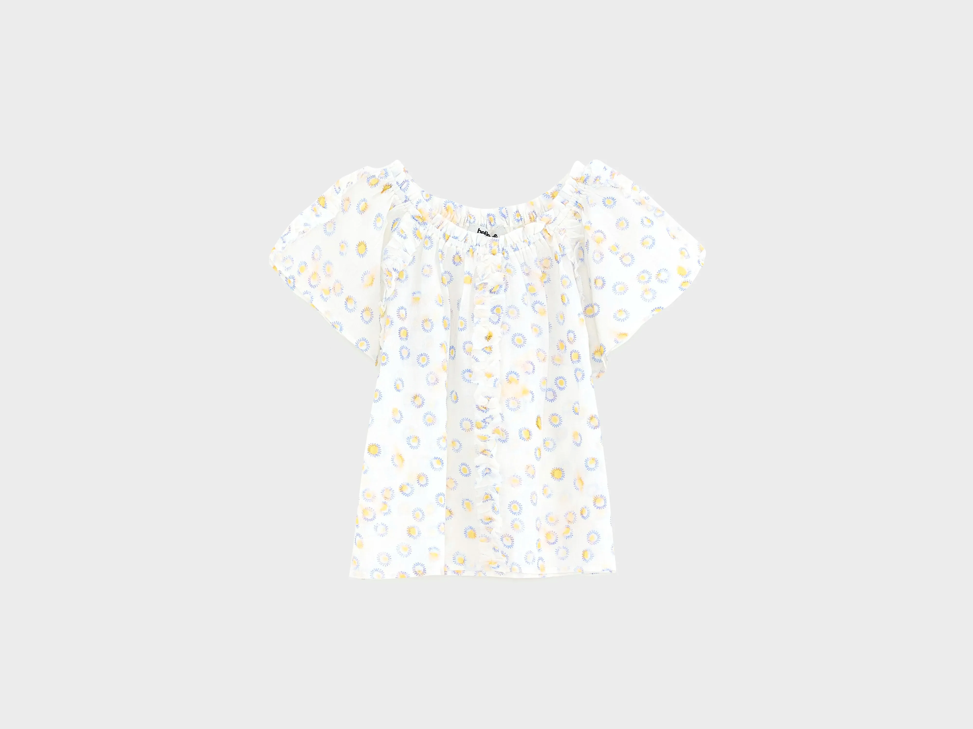 Hiera cropped blouse (261 / G / COMBO A) sold by Bellrose