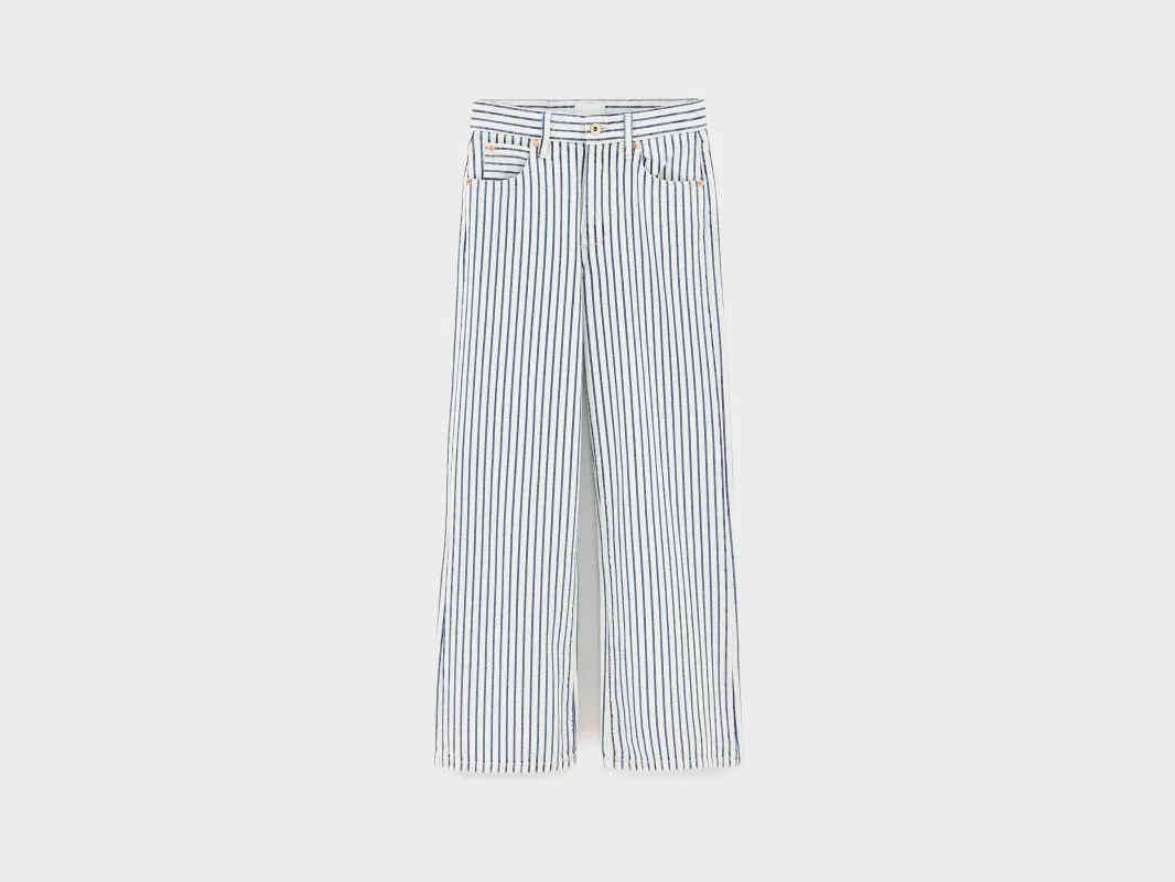 Popies flared jeans (261 / G / STRIPE B) made by Bellerose
