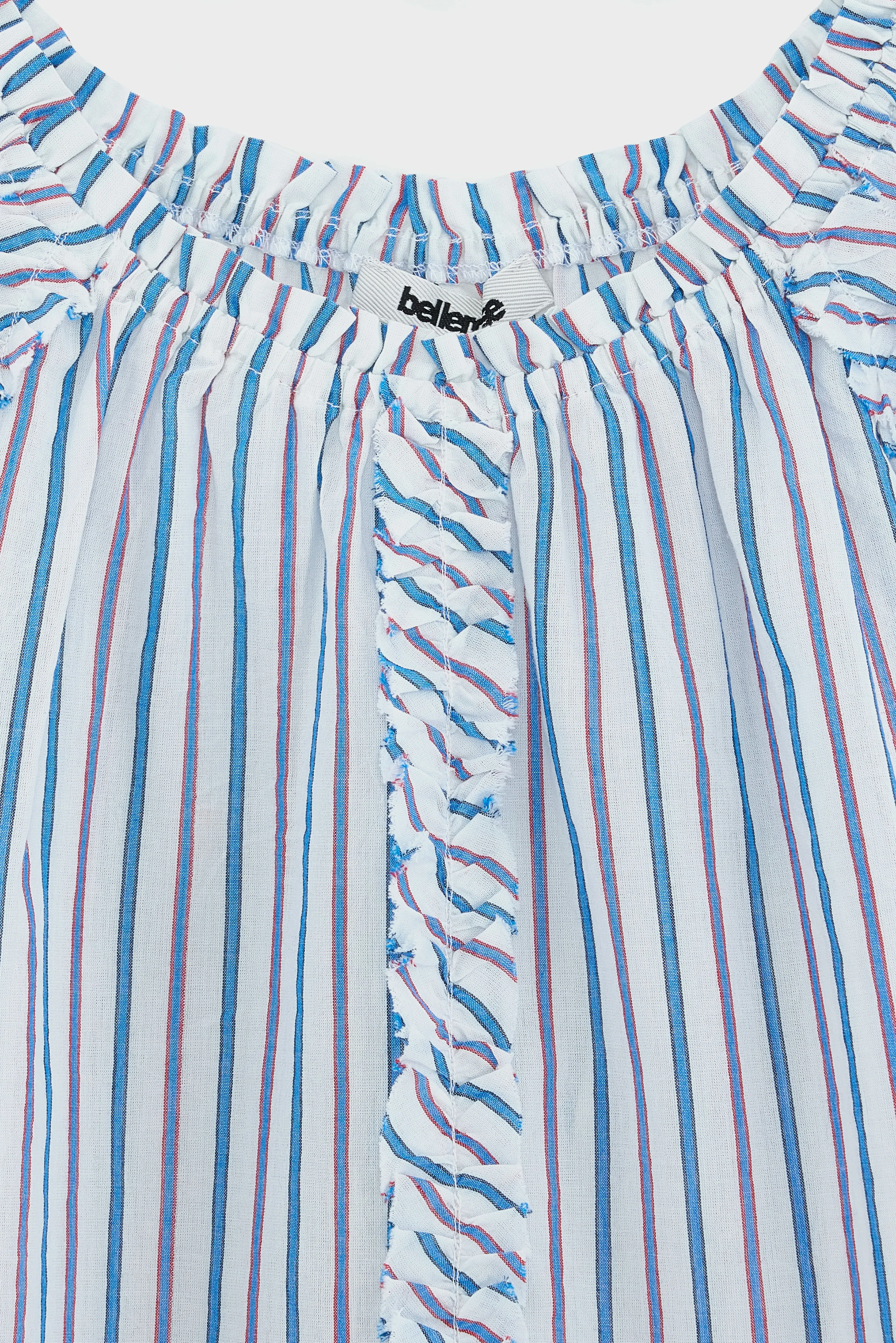 Hiera cropped blouse (261 / G / STRIPE A) sold by Bellrose product image thumbnail 4