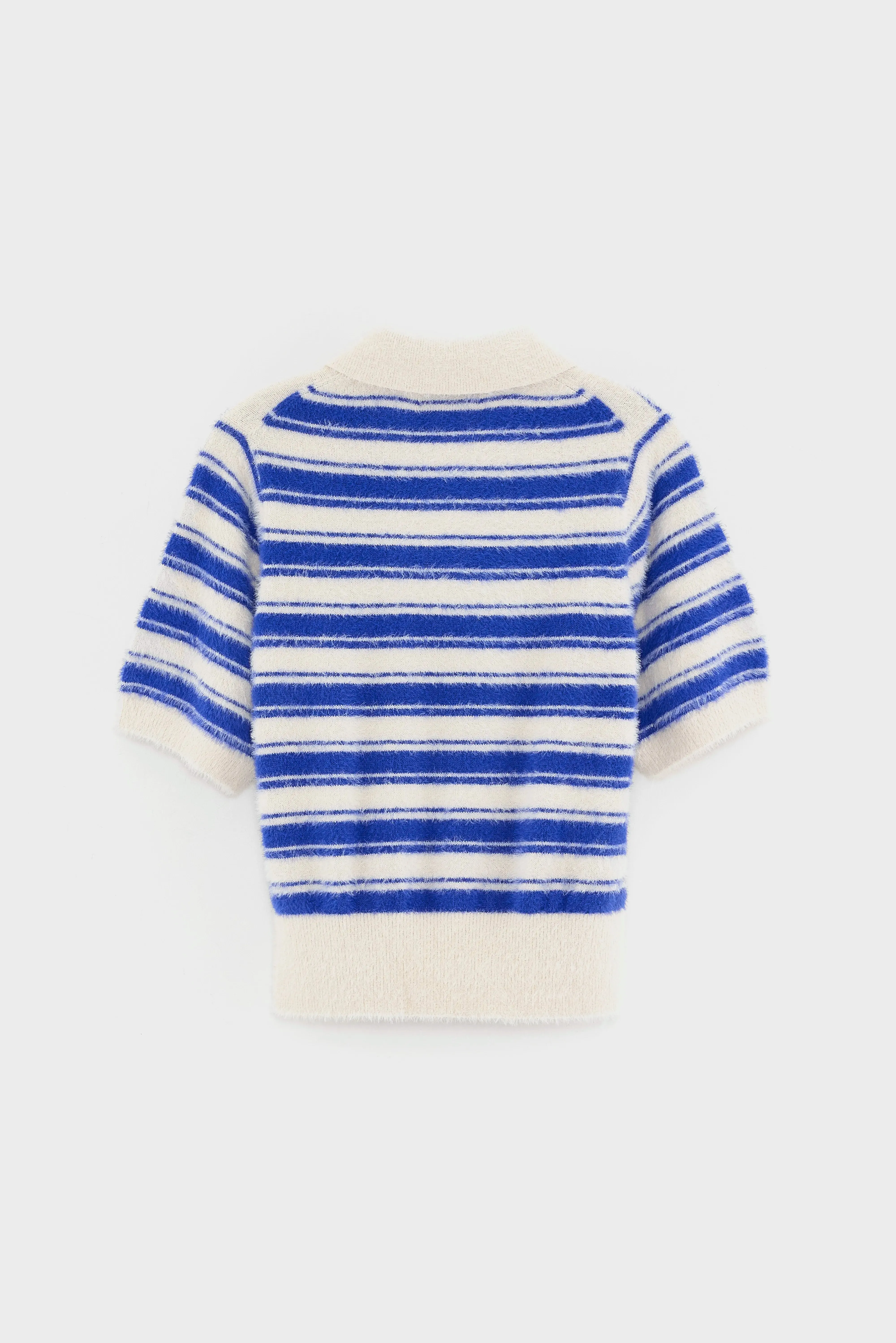 Golle knitted polo (261 / G / STRIPE A) sold by Bellrose product image thumbnail 3